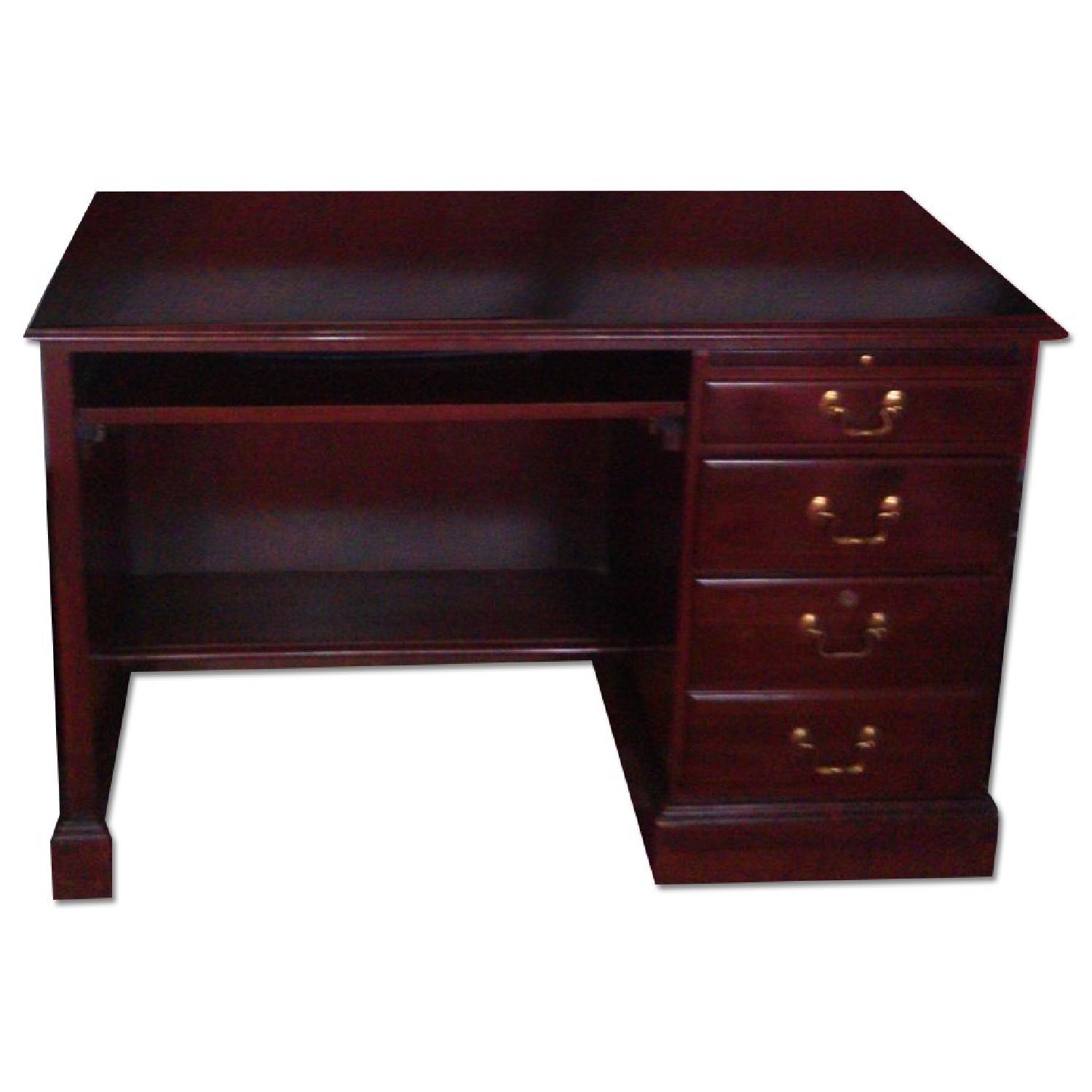 Cherry Wood Desk AptDeco