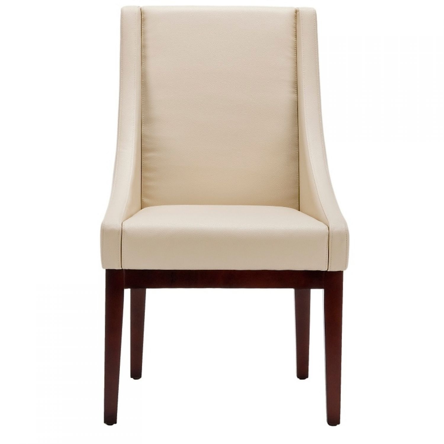 Set of 4 Leather Dining Chairs - image-1