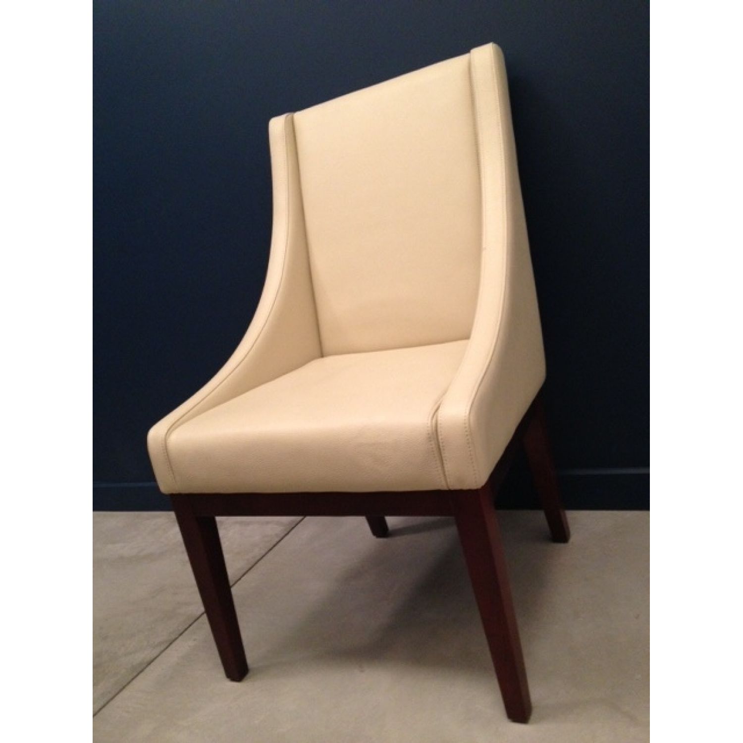 Set of 4 Leather Dining Chairs - image-3