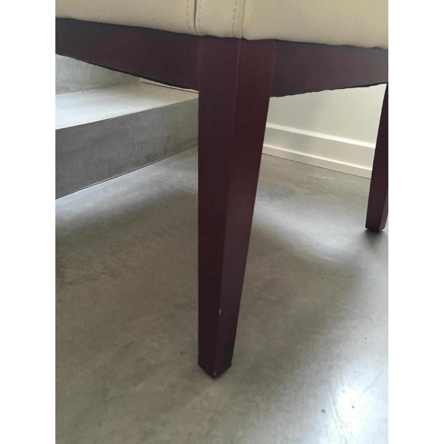 Set of 4 Leather Dining Chairs - image-5