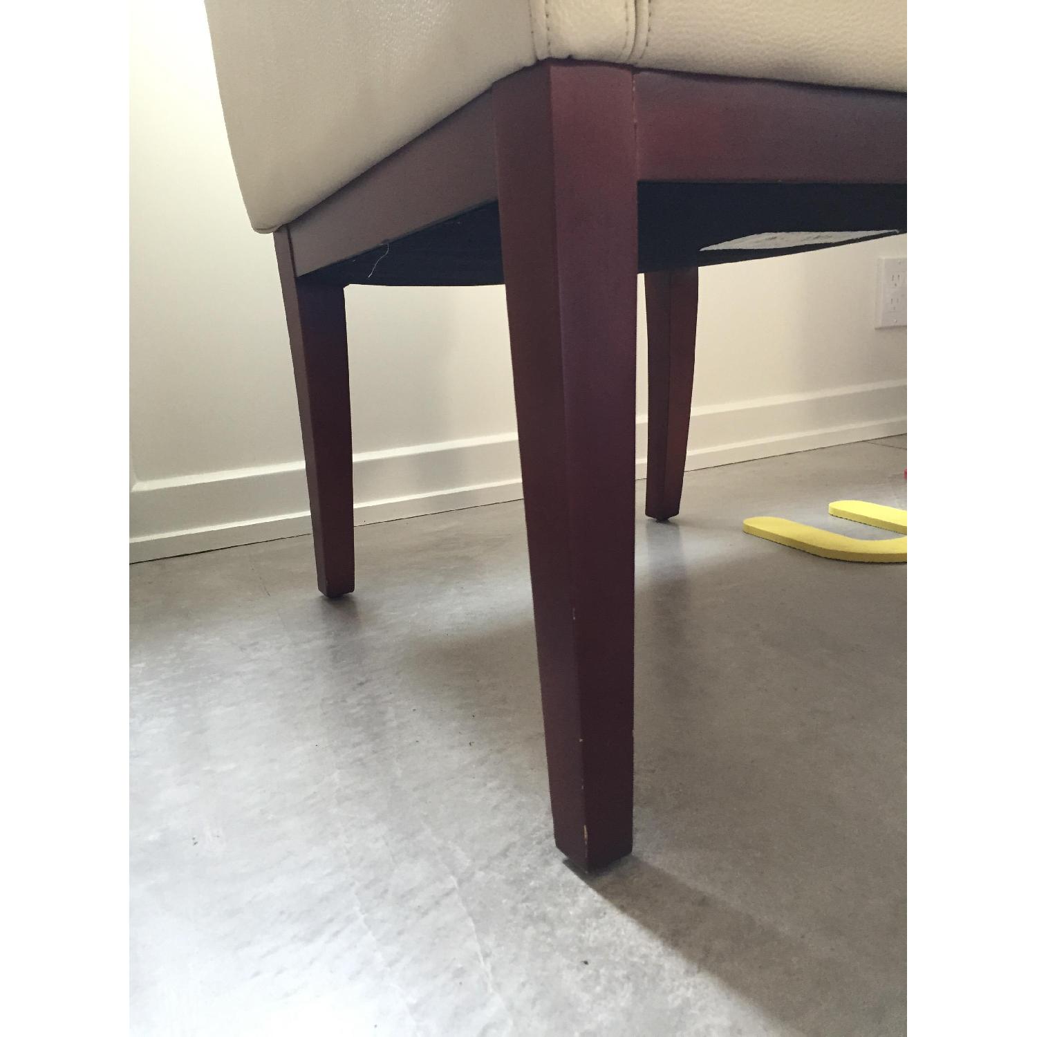 Set of 4 Leather Dining Chairs - image-6