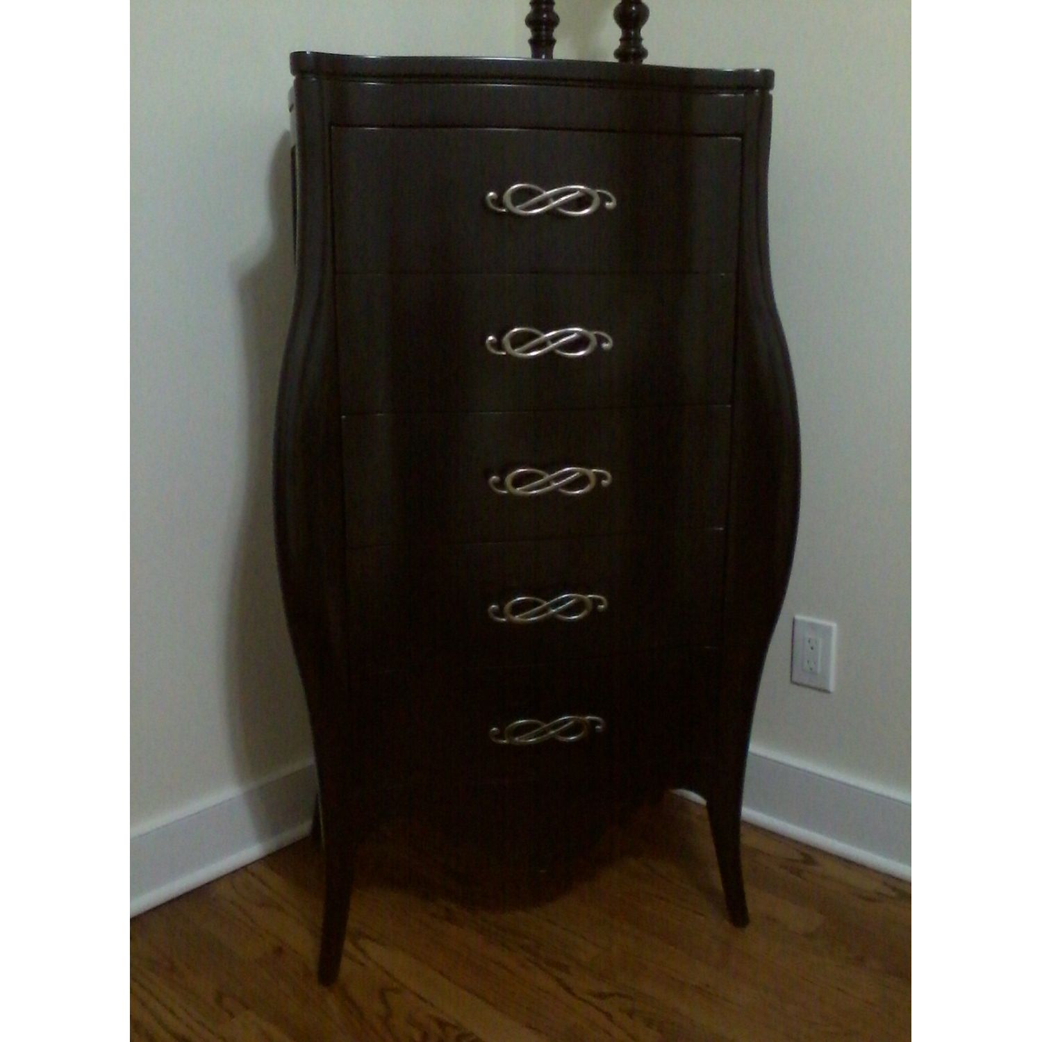 5 Drawer Tall Bombe Chest (Hooker Furniture - Melange Collection) - image-1