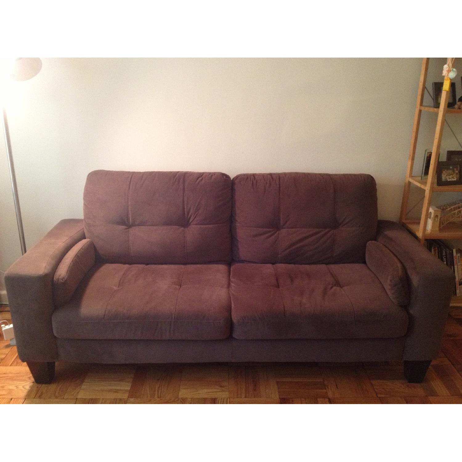 Brown Sofa - image-1