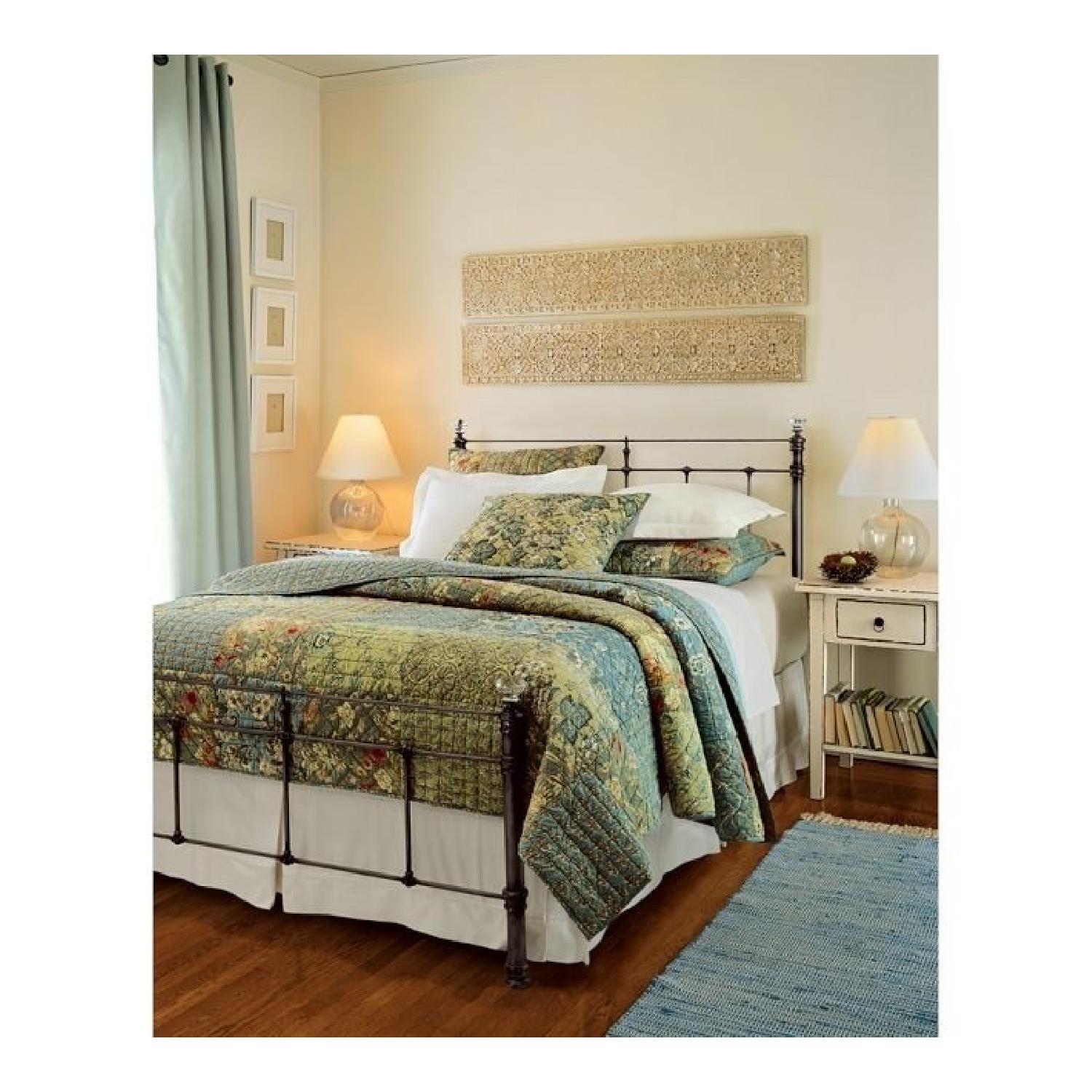 Pottery Barn Claudia King Sized Bed Frame - image-1