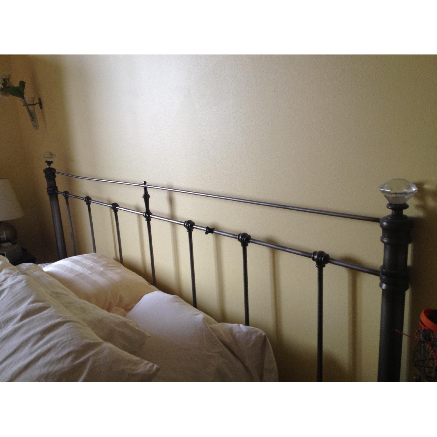 Pottery Barn Claudia King Sized Bed Frame - image-3