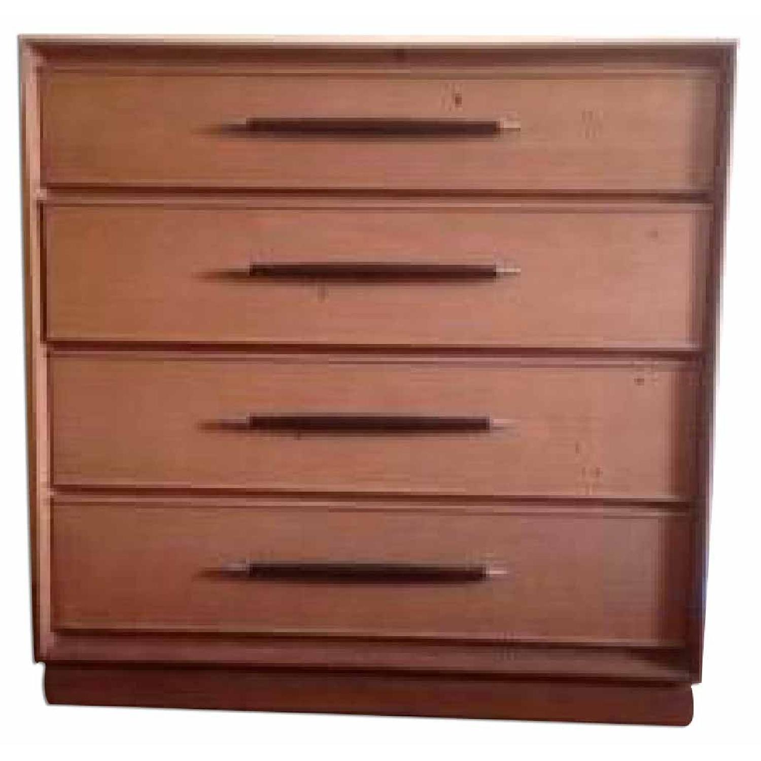 Mid-Century Modern Four-Drawer Dresser - image-0