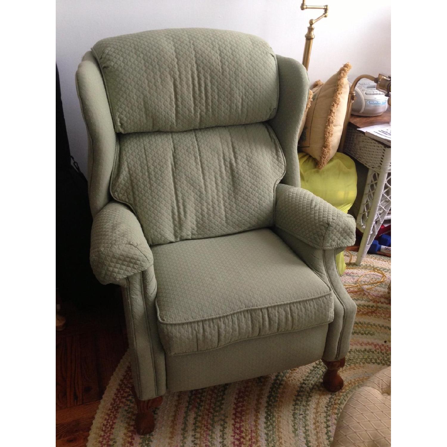 Flexsteel Green Wing Recliner - image-2
