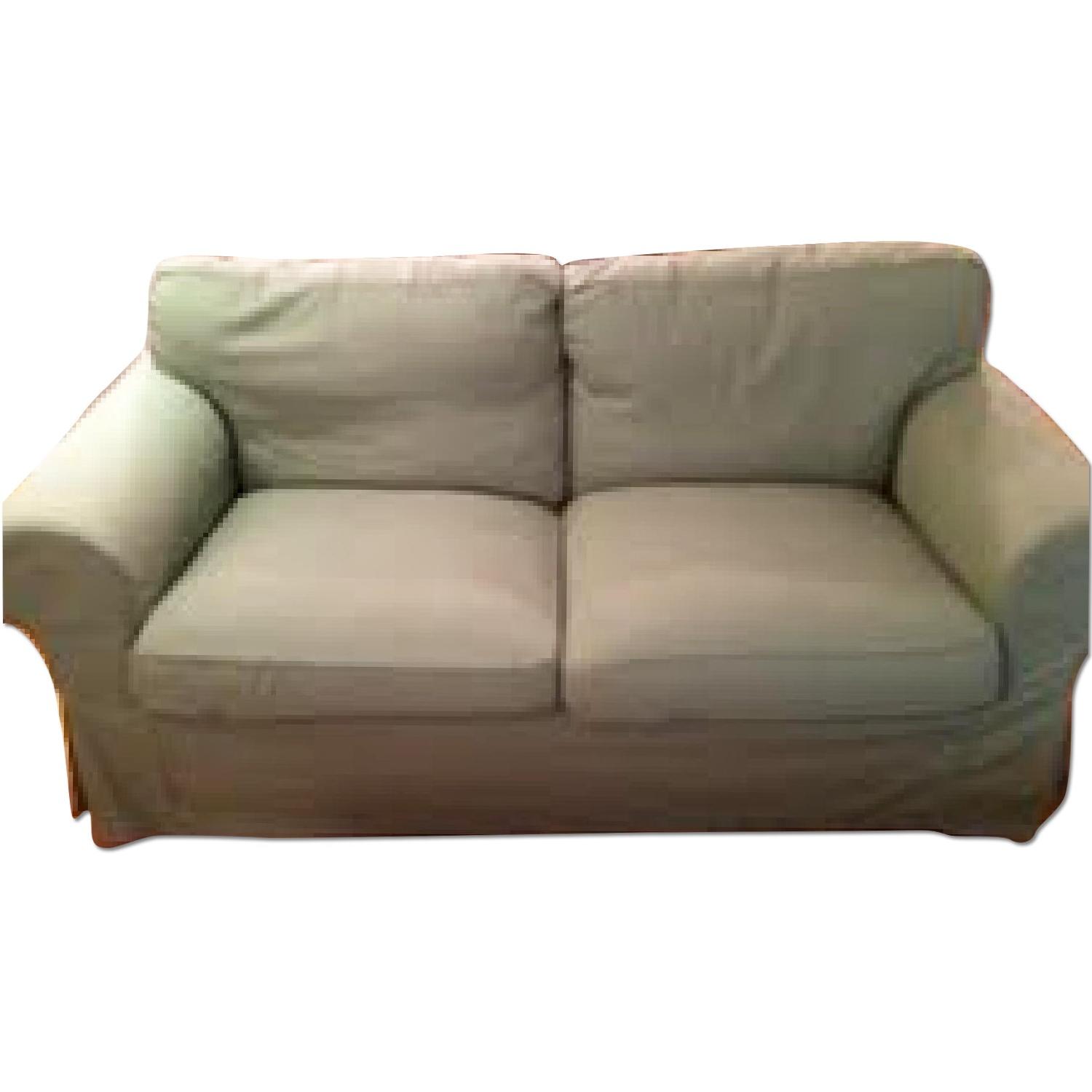 Green Loveseat - image-0