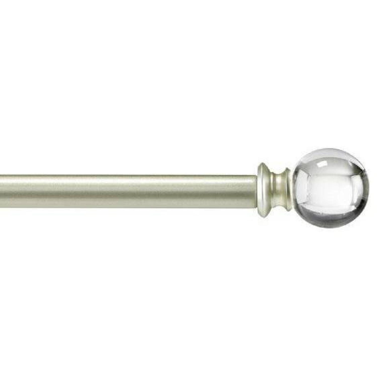 Martha Stewart Living Crystal Ball Drapery Rod - image-0