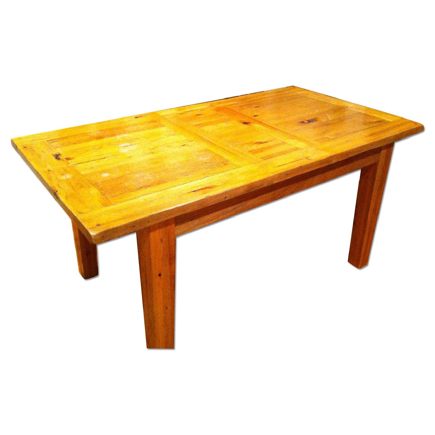 Solid Wood Dining Room Table AptDeco