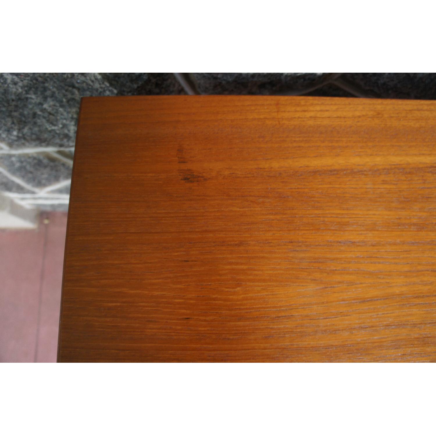 Mid Century Danish Teak Console Table - image-2