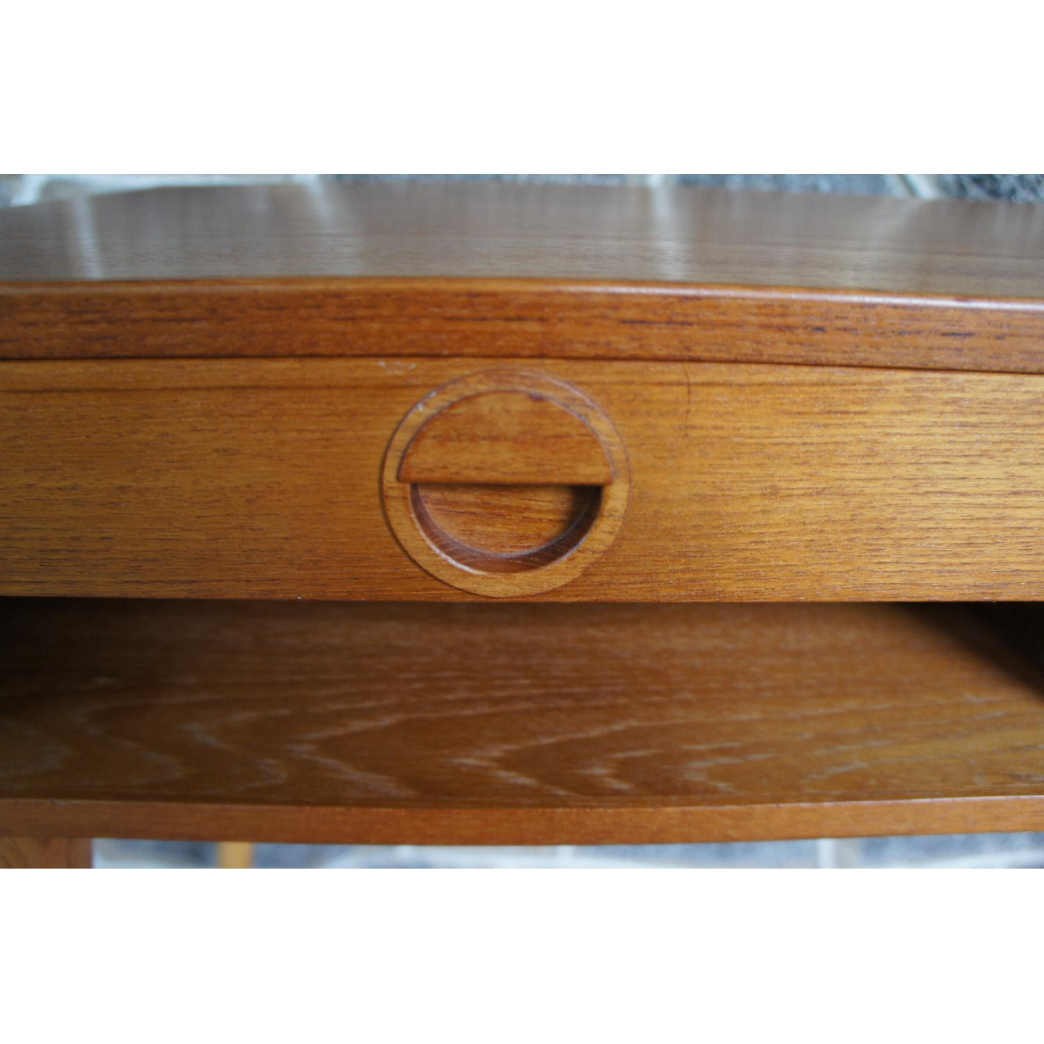 Mid Century Danish Teak Console Table - image-8