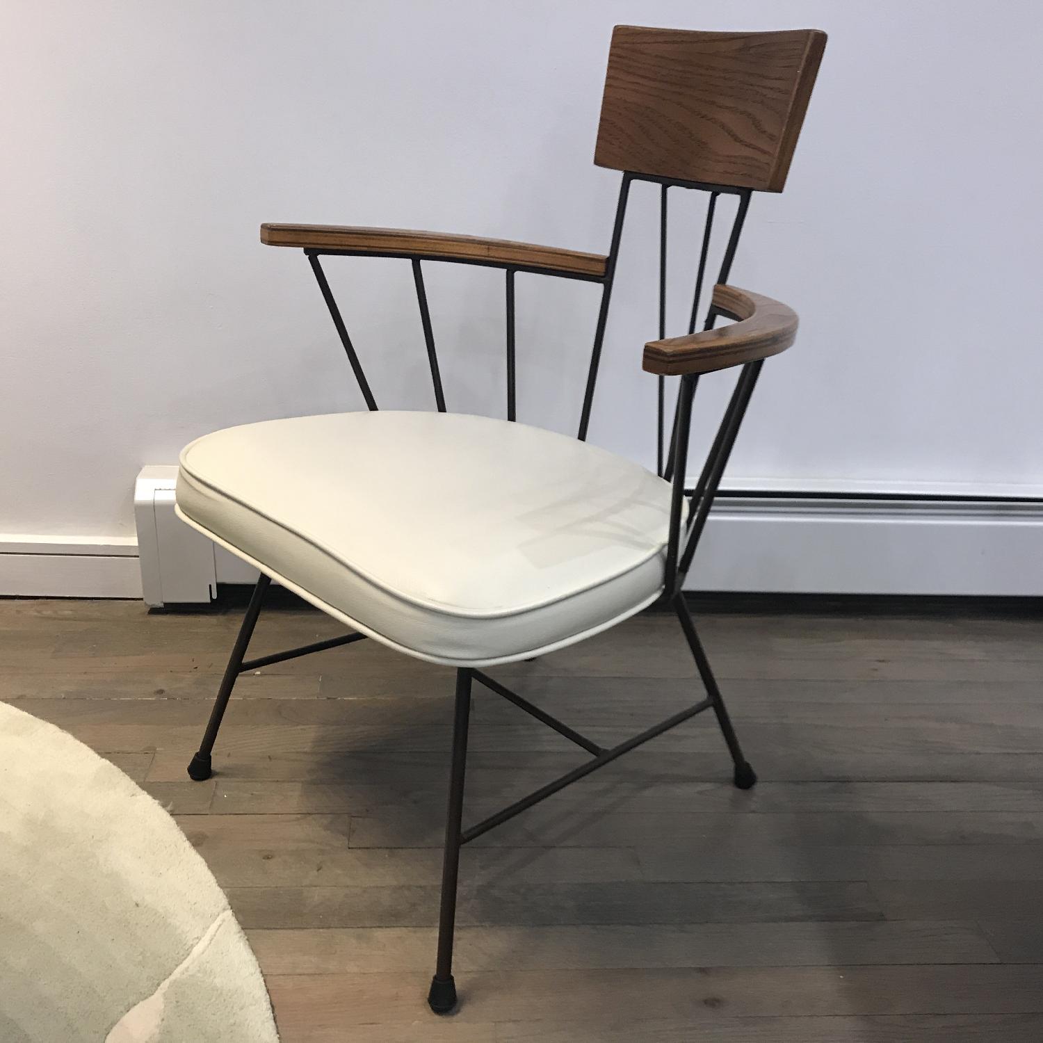 Paul McCobb Richard McCarthy Dining Table w/ 4 Captains/Armed Chairs - image-3