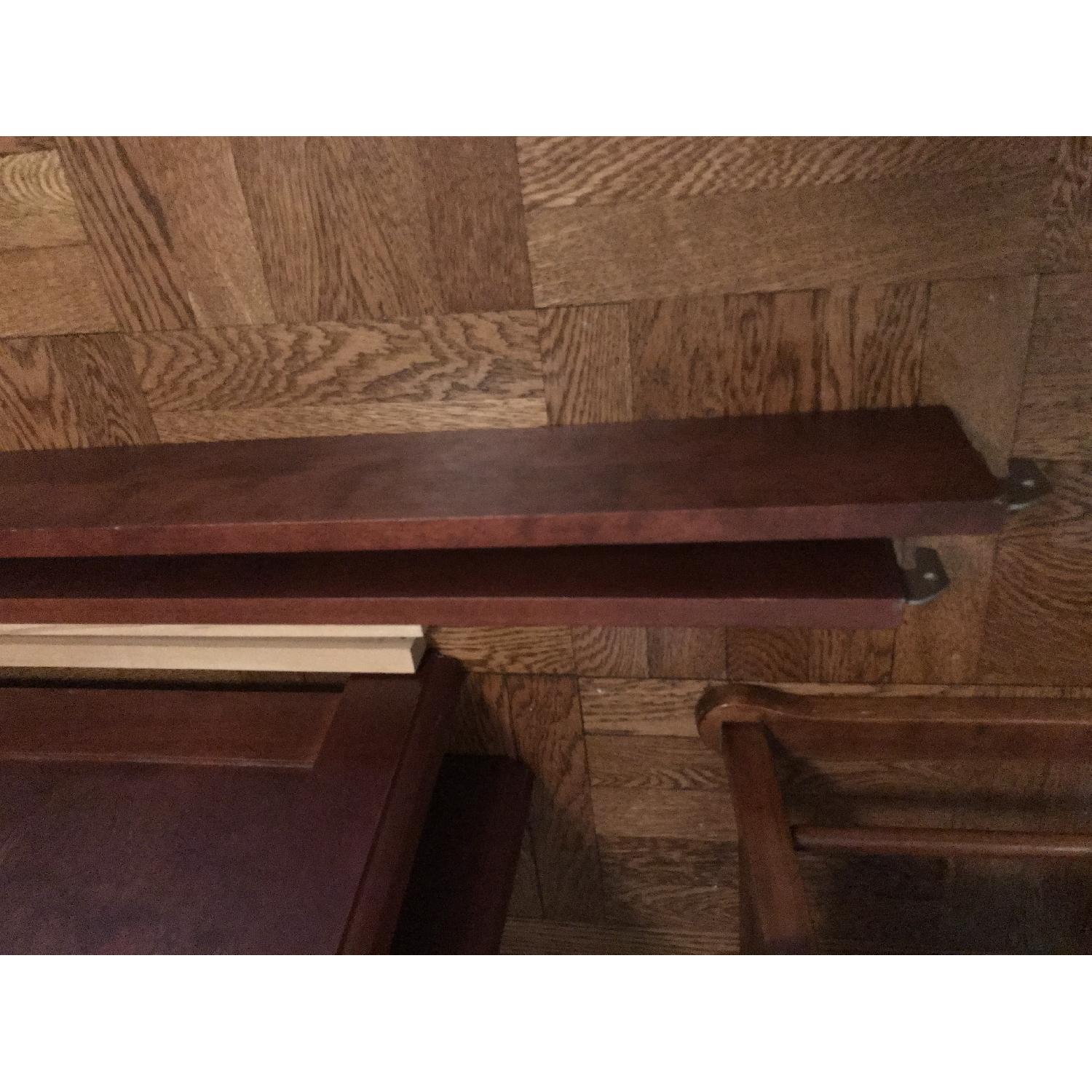 Crate & Barrel Solid Wood Queen Bed Frame - image-3