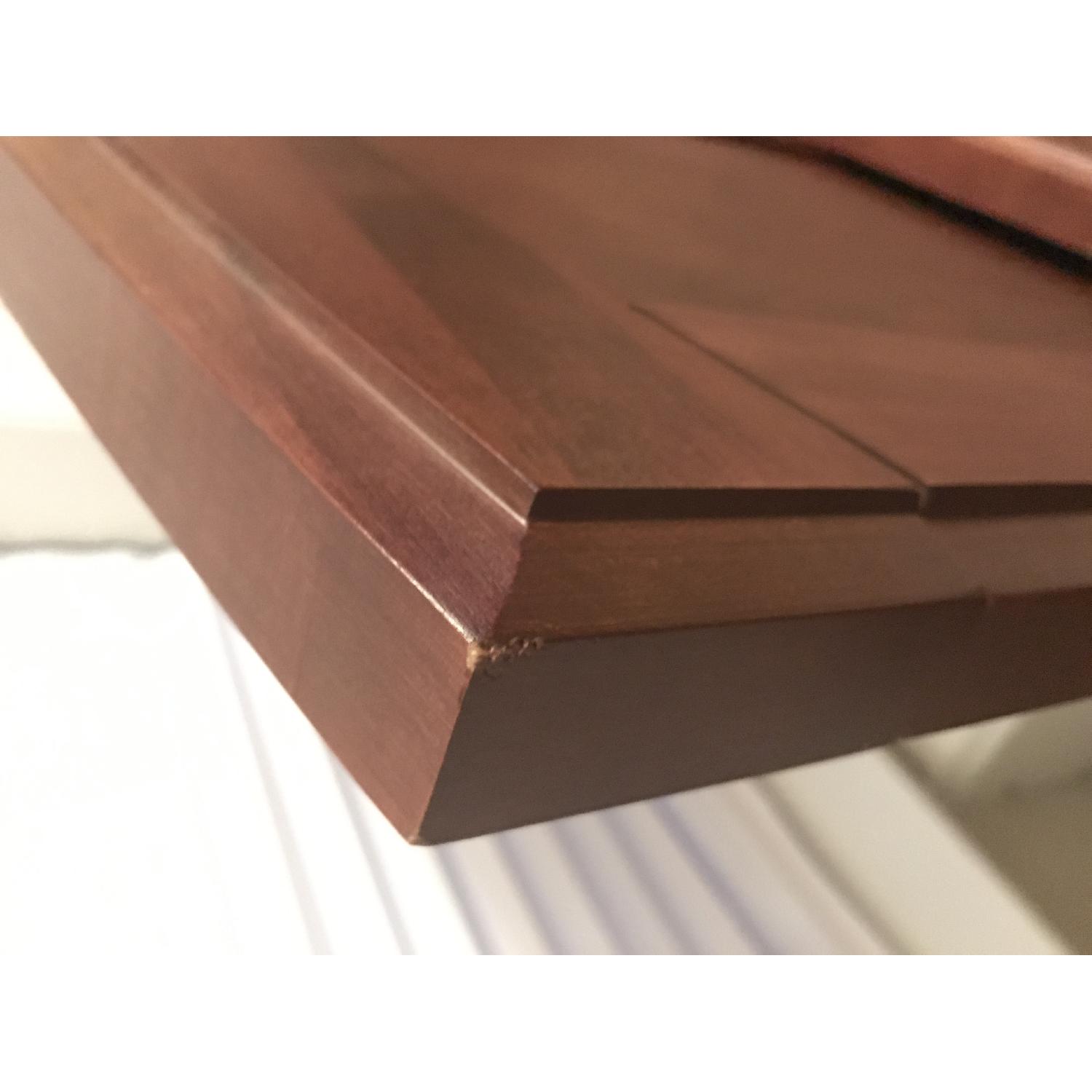 Crate & Barrel Solid Wood Queen Bed Frame - image-5