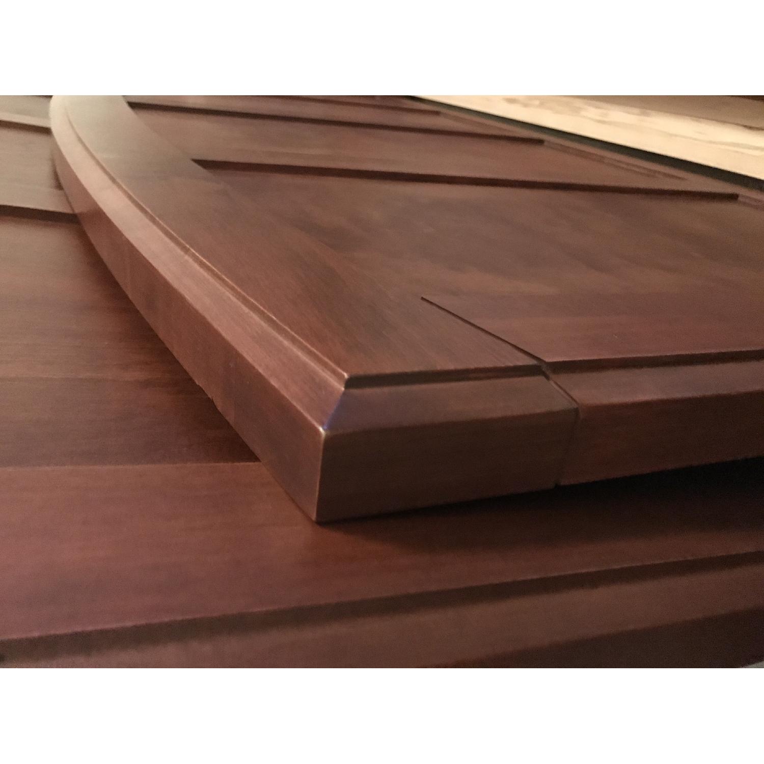 Crate & Barrel Solid Wood Queen Bed Frame - image-6