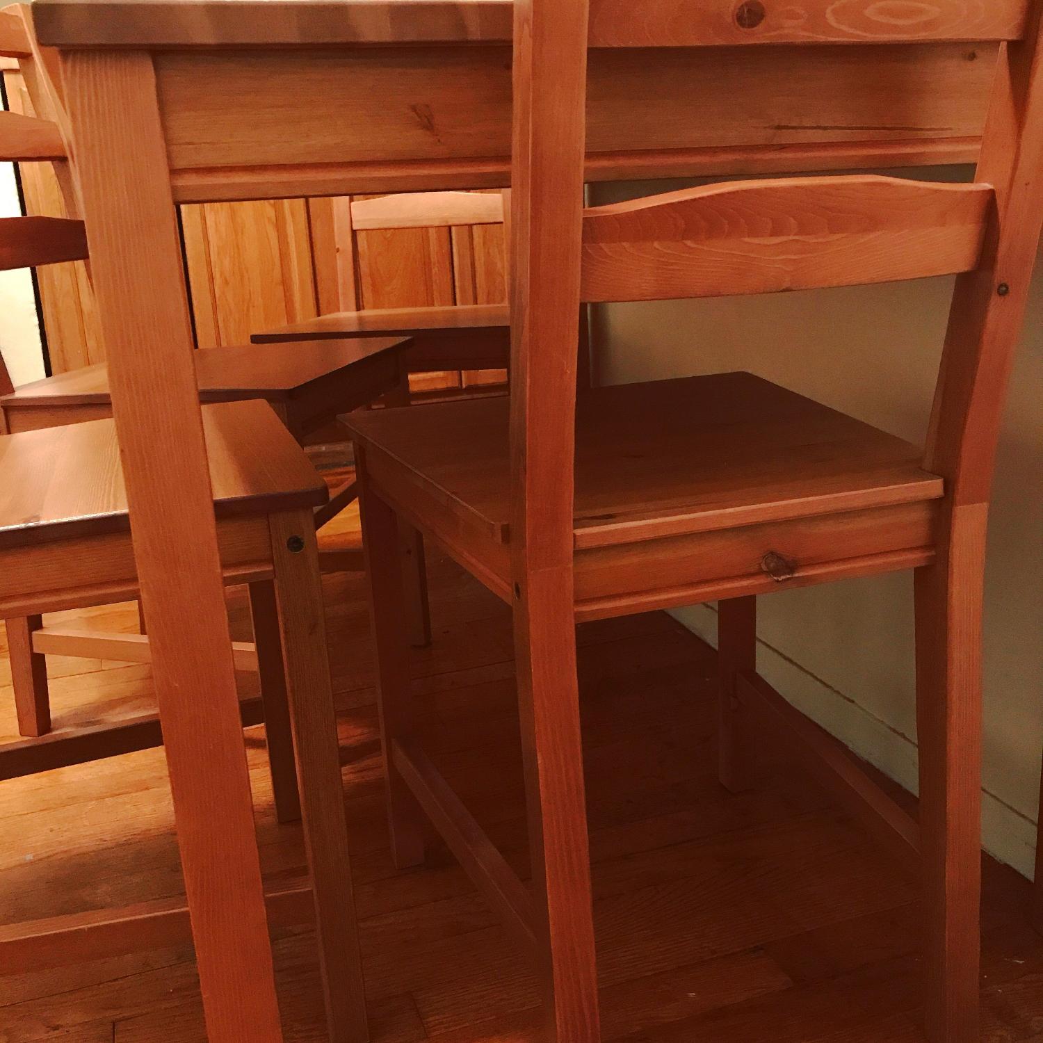 Ikea Jokkmokk Dining Table w/ 4 Chairs - image-3