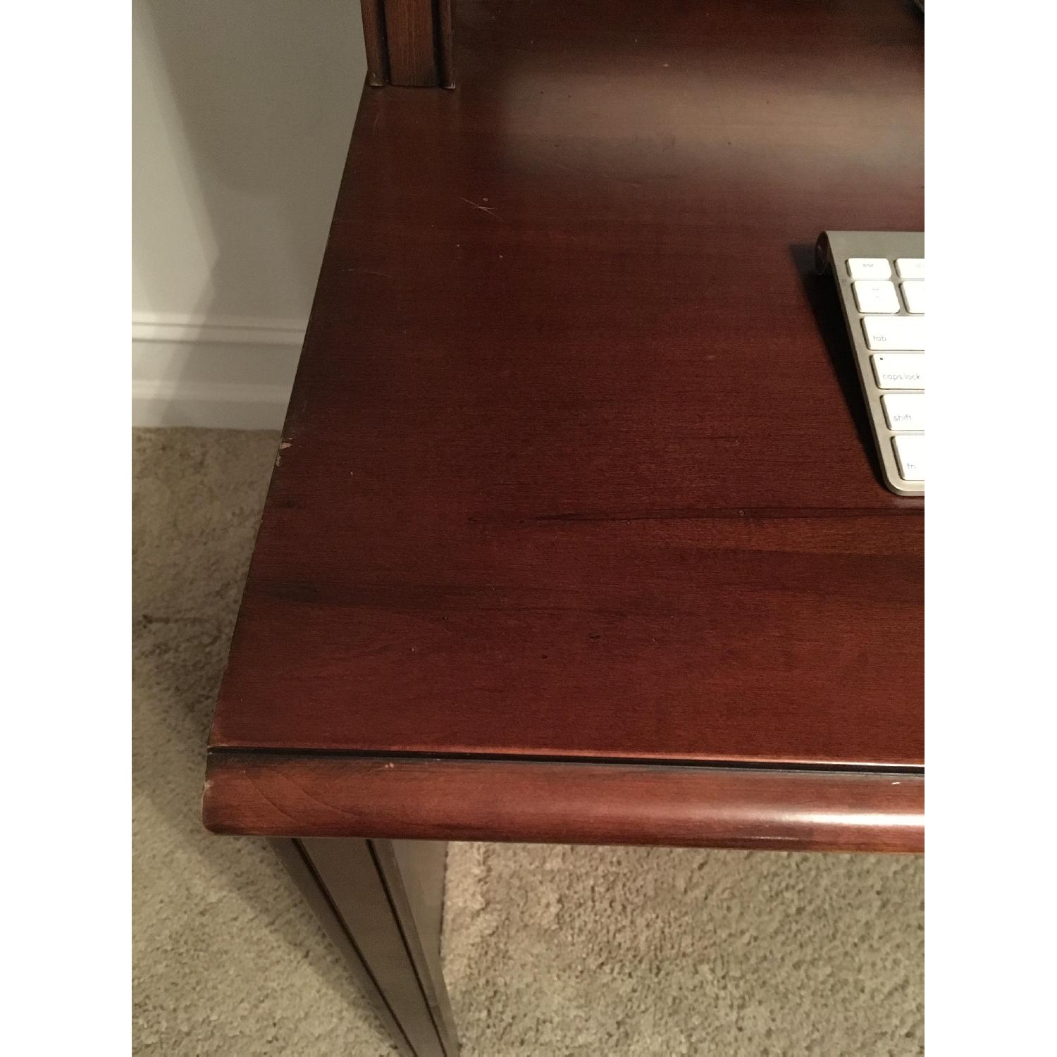 Ethan Allen British Classics Desk & Hutch - image-6