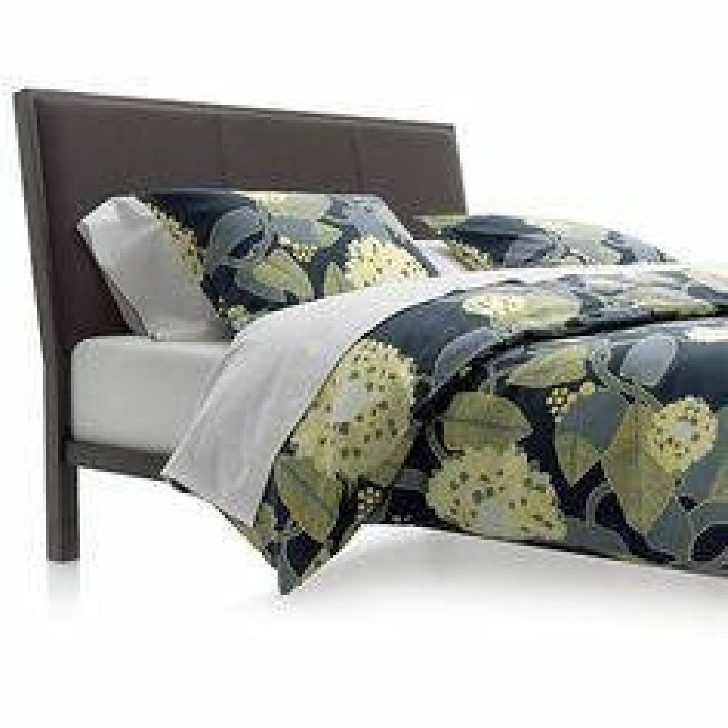 Crate & Barrel Isaac Charcoal King Bed Frame - image-2