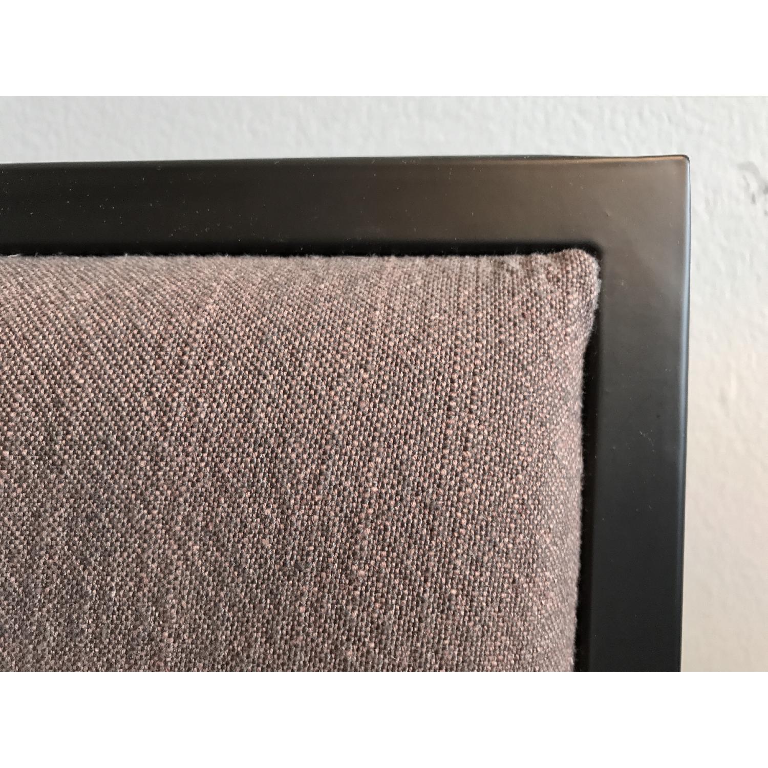 Crate & Barrel Isaac Charcoal King Bed Frame - image-8