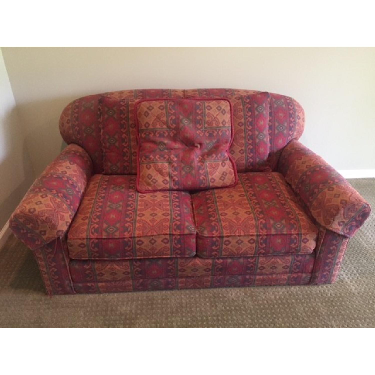 Custom Patterned Loveseat - image-1