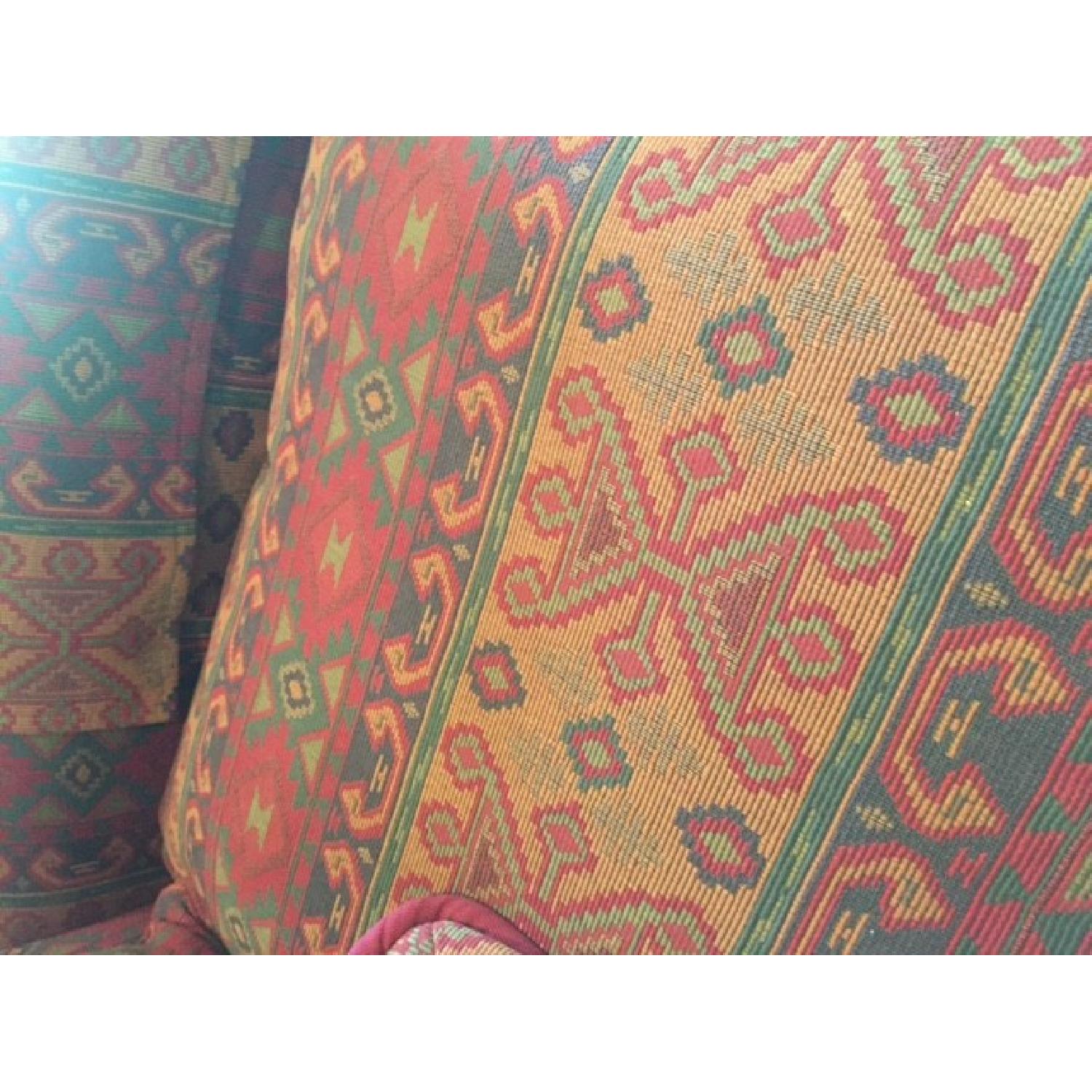 Custom Patterned Loveseat - image-2