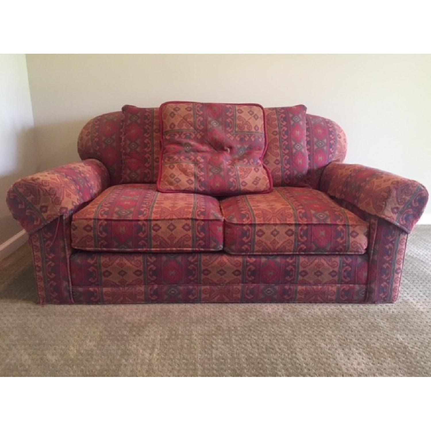Custom Patterned Loveseat - image-3