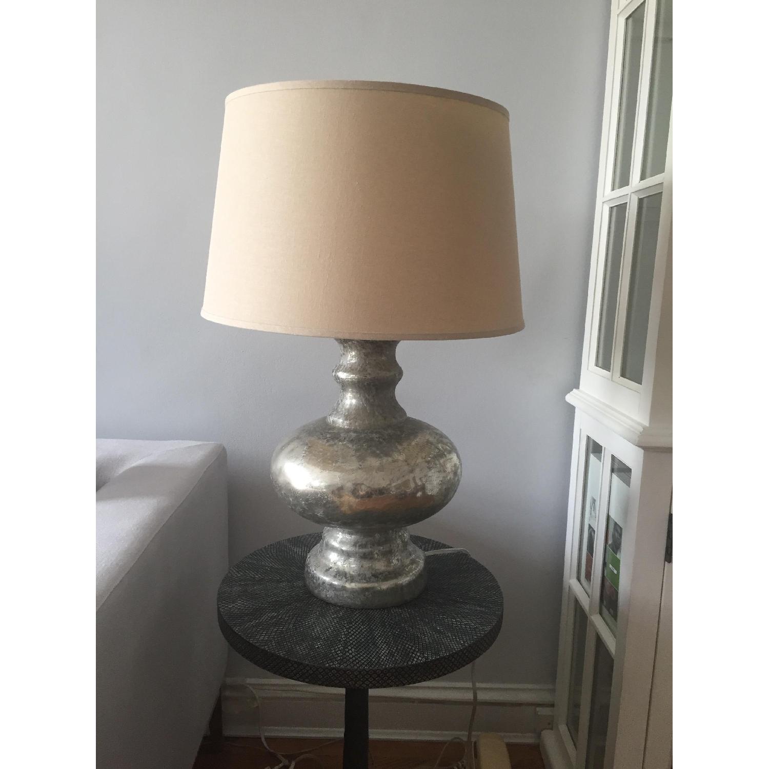 Pottery Barn Mercury Glass Table Lamps - image-1