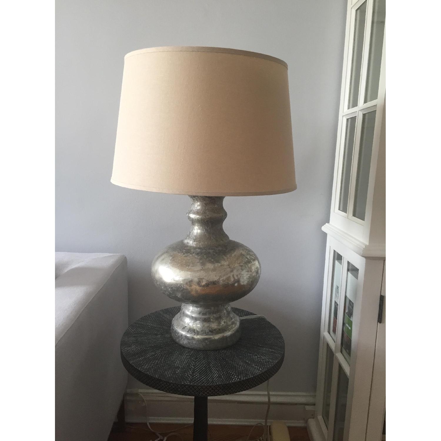 Pottery Barn Mercury Glass Table Lamps - image-2