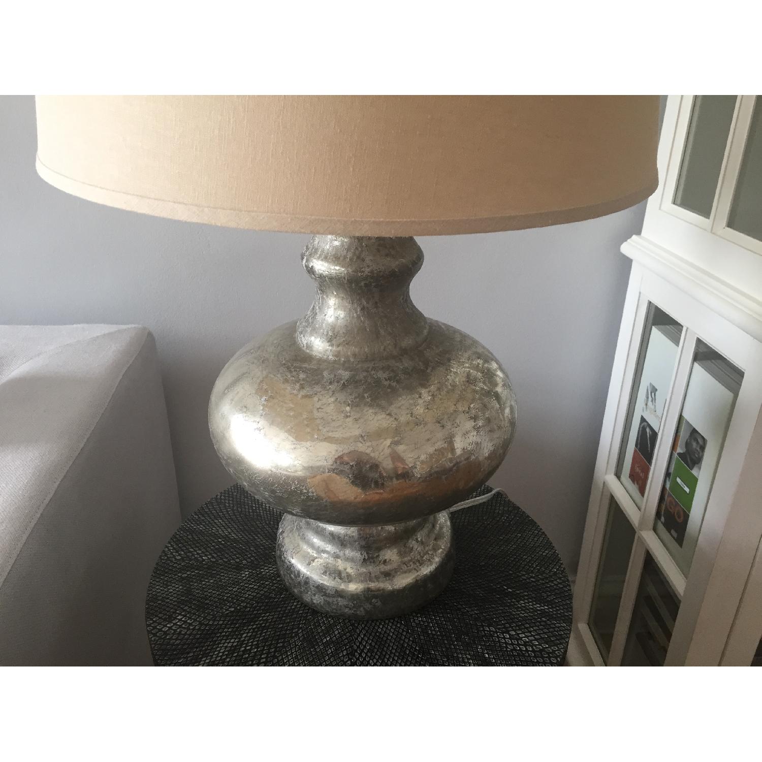 Pottery Barn Mercury Glass Table Lamps