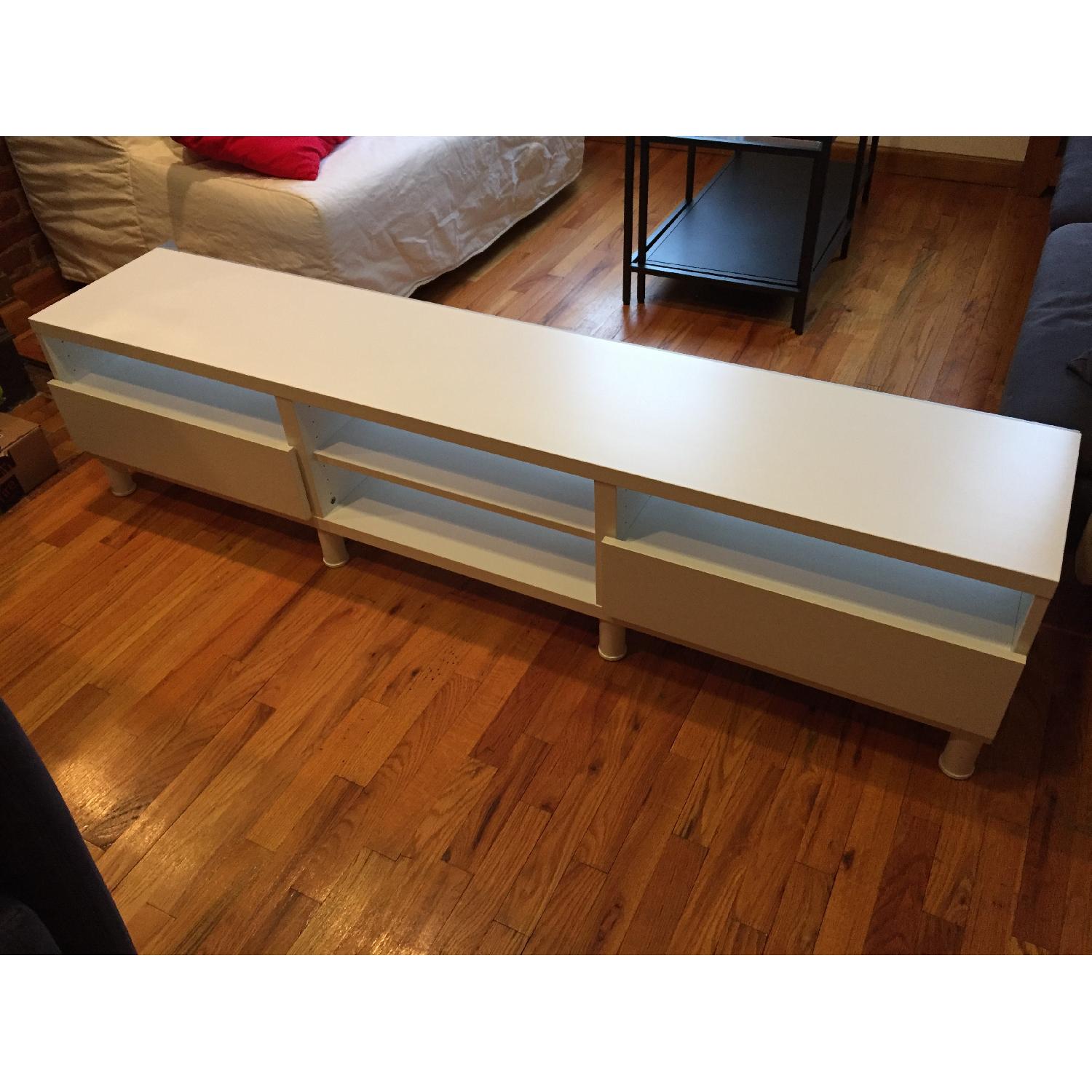 Ikea Besta TV Unit w/ Drawers AptDeco