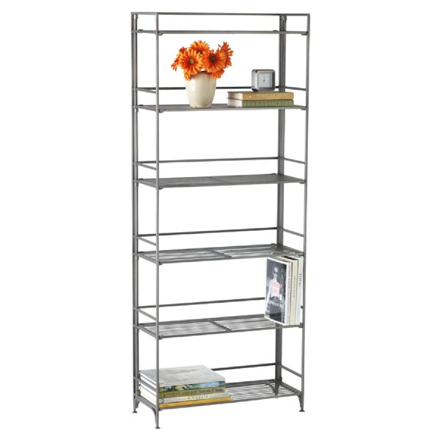 Elfa International Folding Iron Bookshelf - image-1