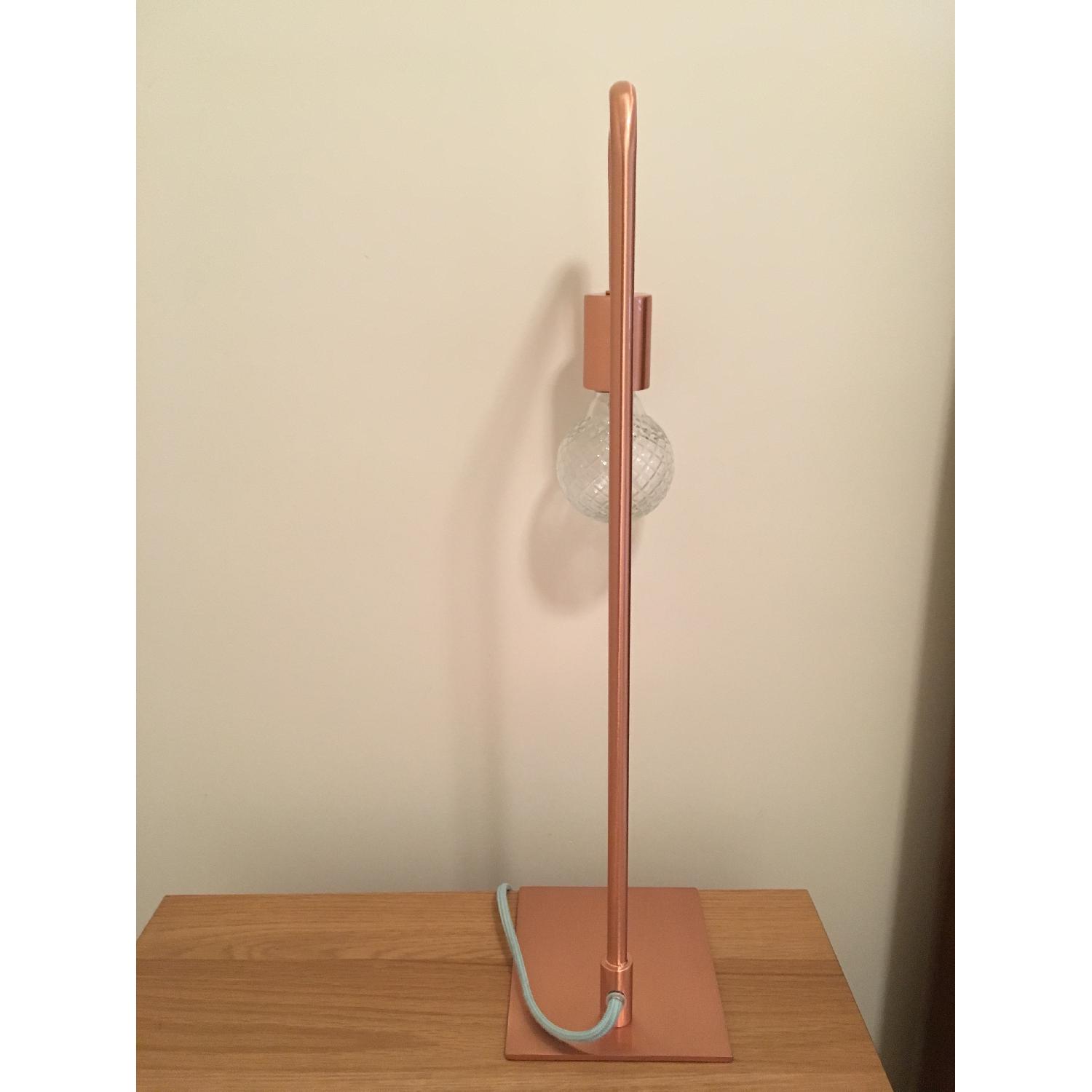 CB2 Arc Copper Table Lamp - image-3