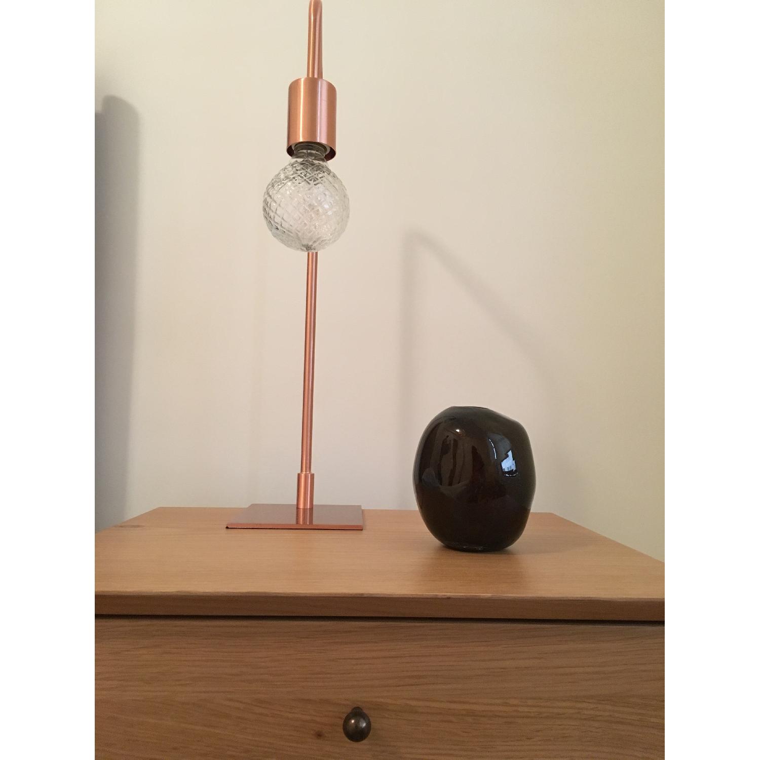 CB2 Arc Copper Table Lamp - image-4