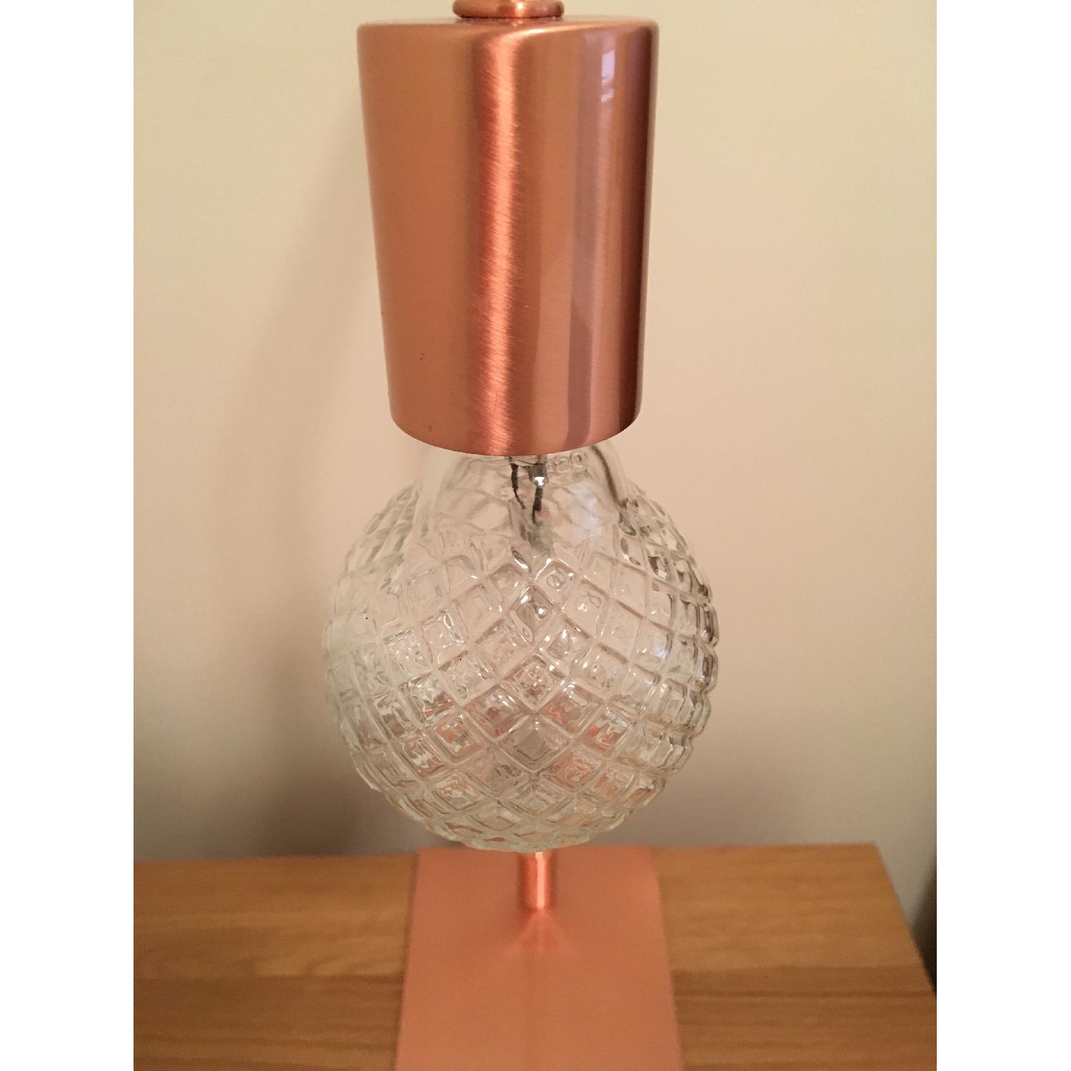 CB2 Arc Copper Table Lamp - image-6