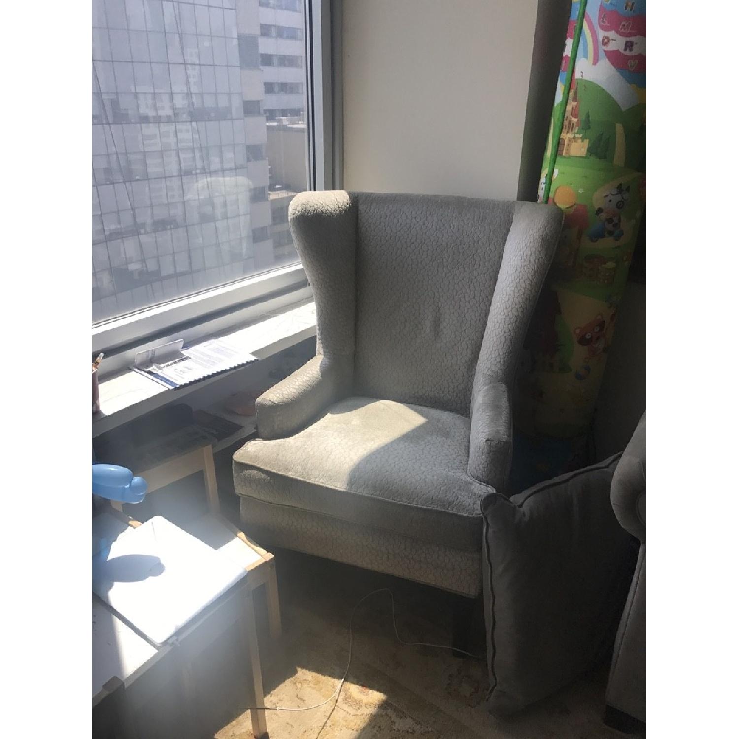 Macy's Martha Stewart Saybridge Couch + 2 Sofa Chairs - image-4