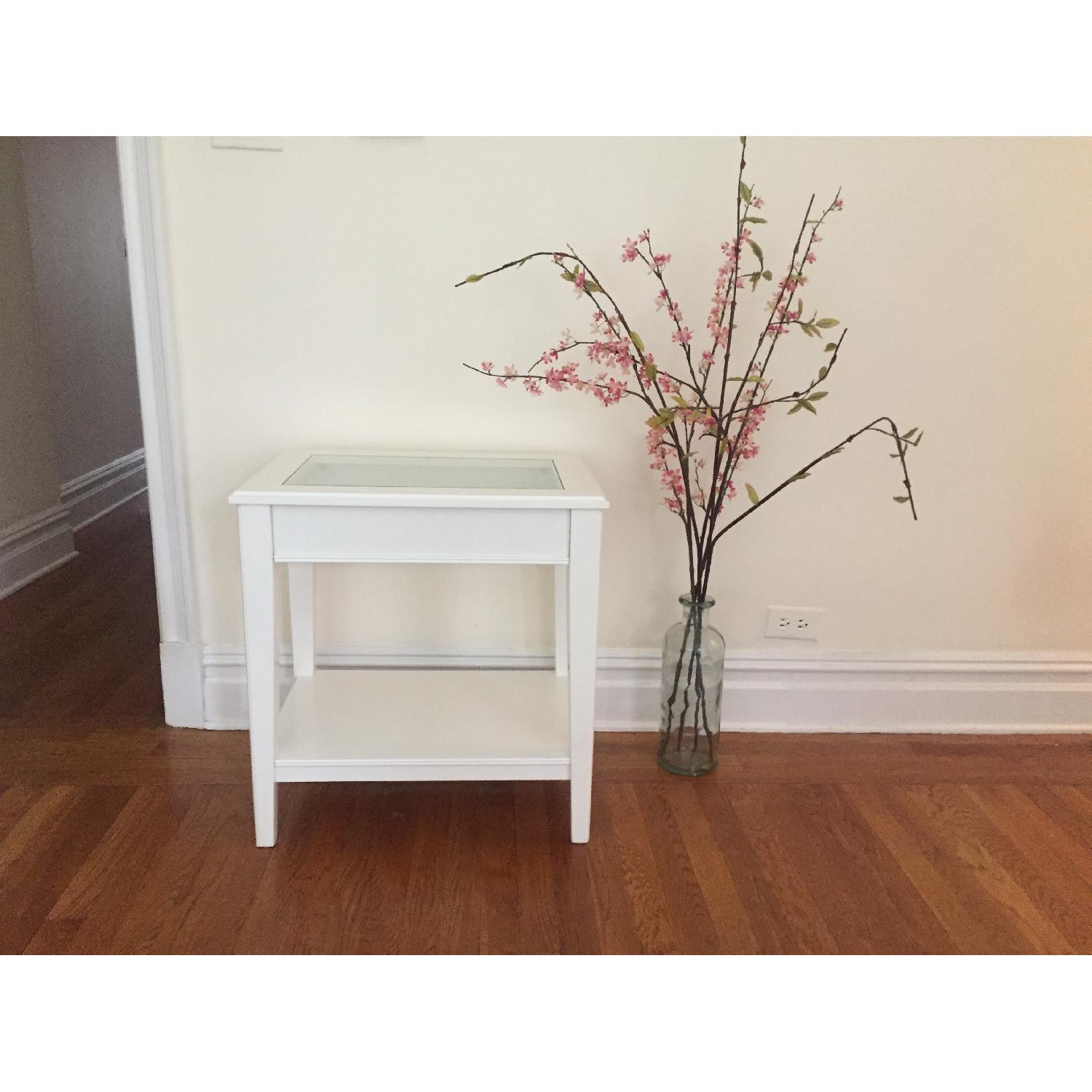 Ikea Liatorp Glass Side Table - image-1