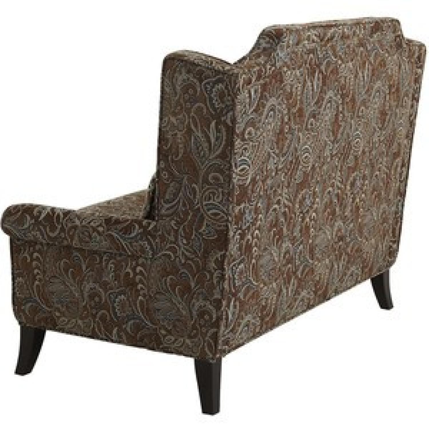 Pier 1 Headington Paisley Brown Loveseat - image-3