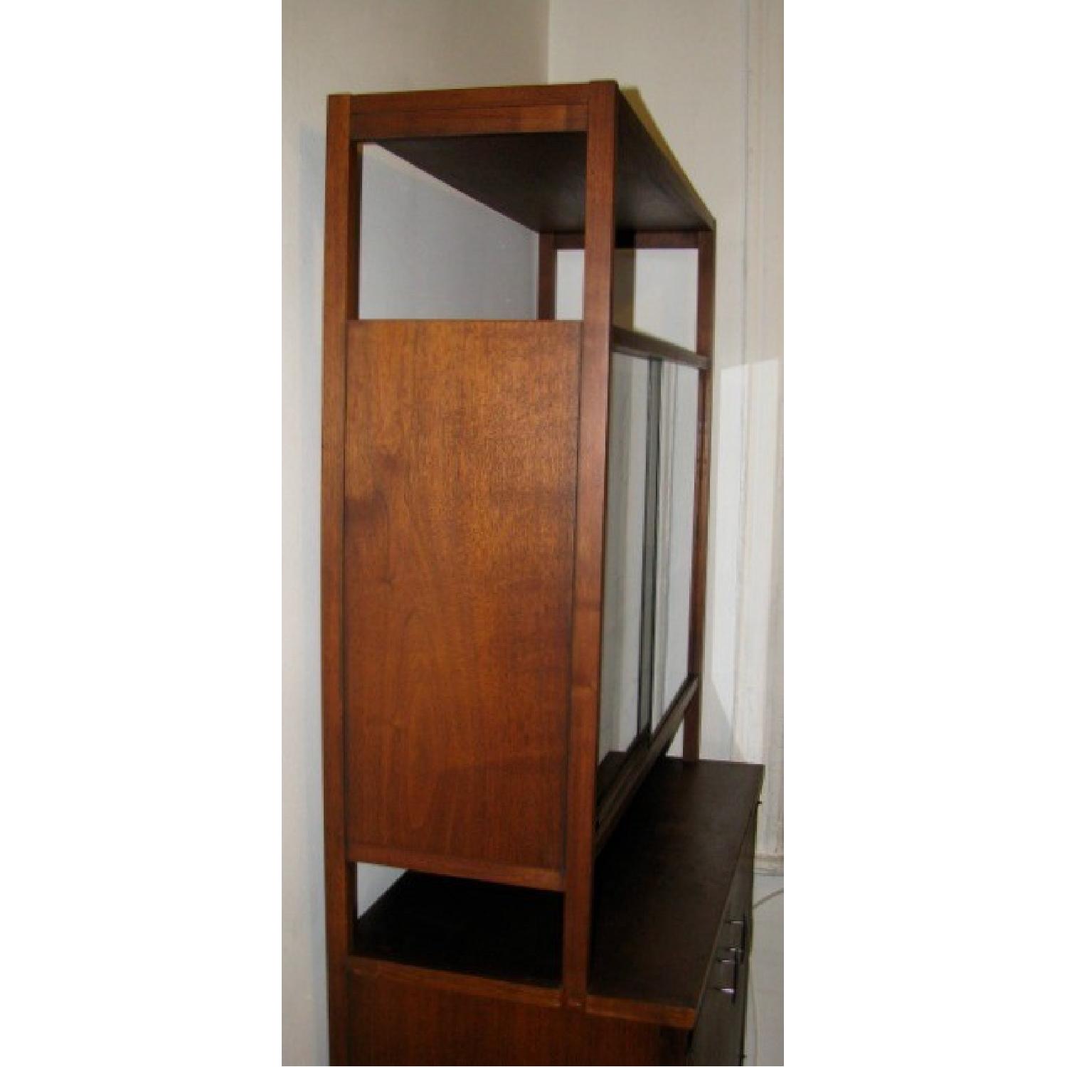 Lane Vintage Altavista Walnut Kitchen Dining Room Cabinet - image-2