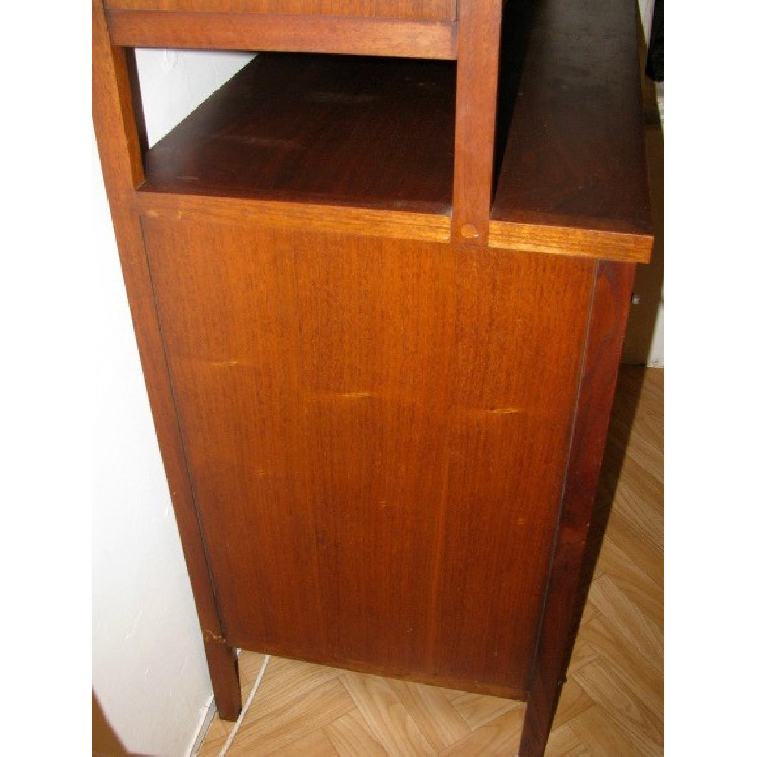 Lane Vintage Altavista Walnut Kitchen Dining Room Cabinet - image-3