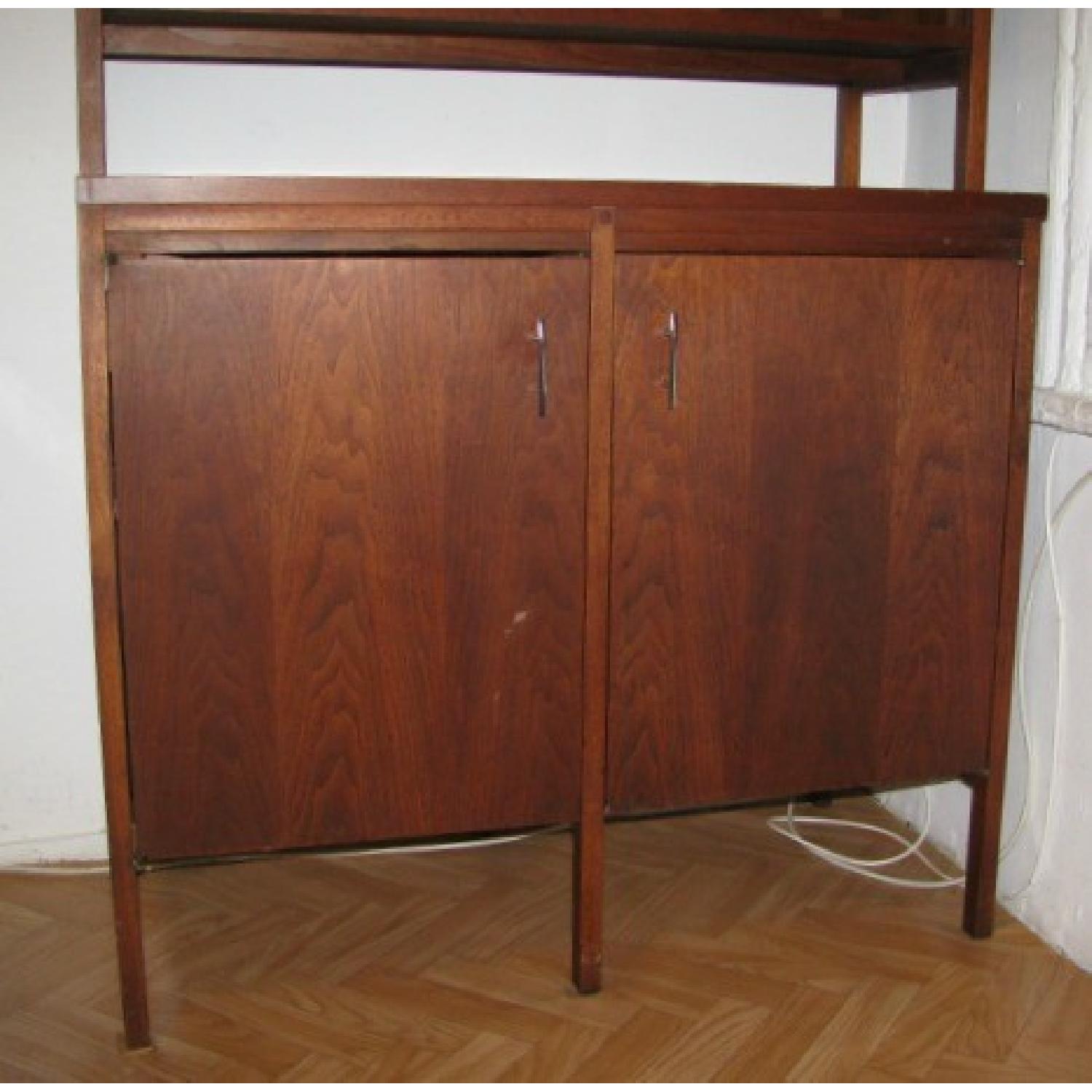 Lane Vintage Altavista Walnut Kitchen Dining Room Cabinet - image-4