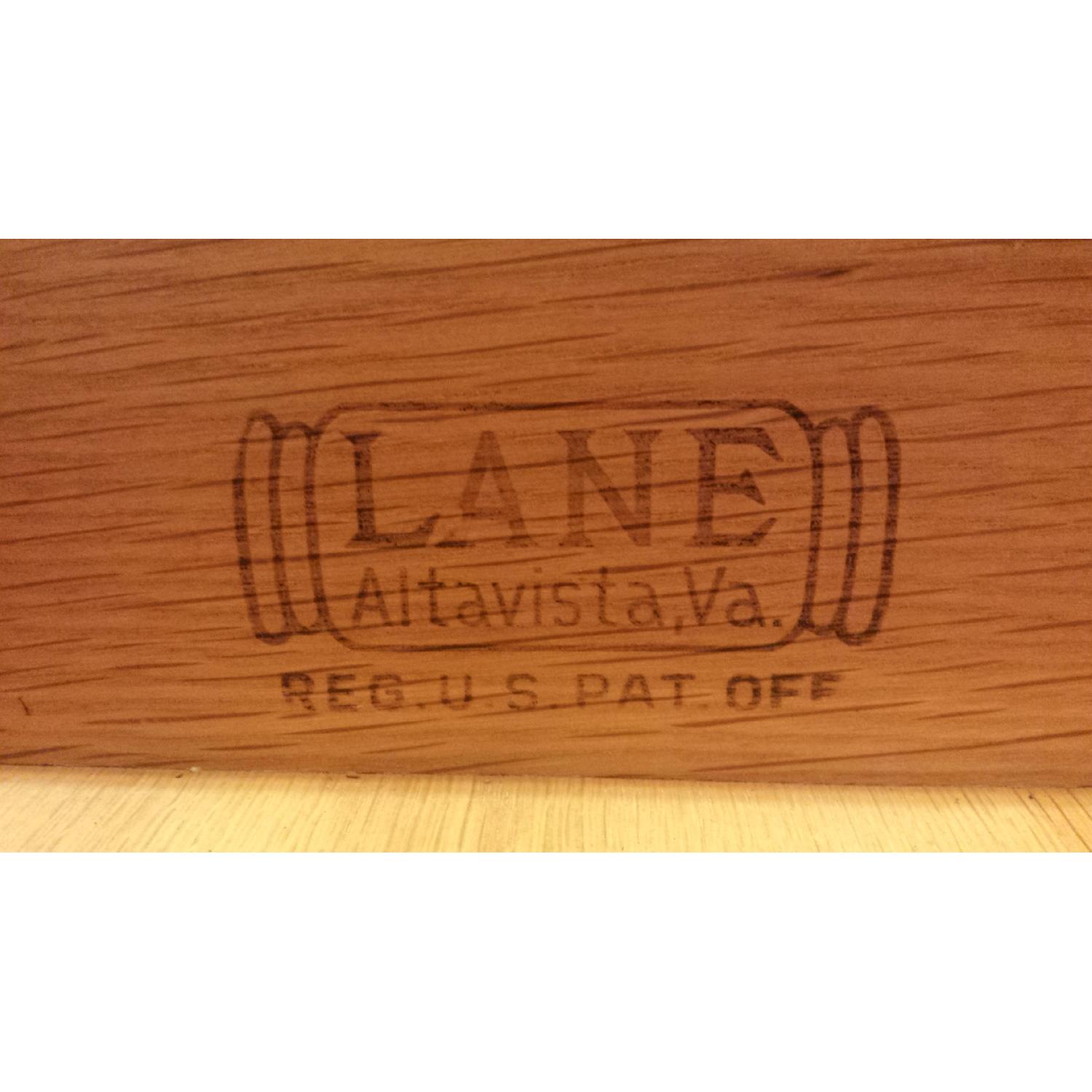 Lane Vintage Altavista Walnut Kitchen Dining Room Cabinet - image-16