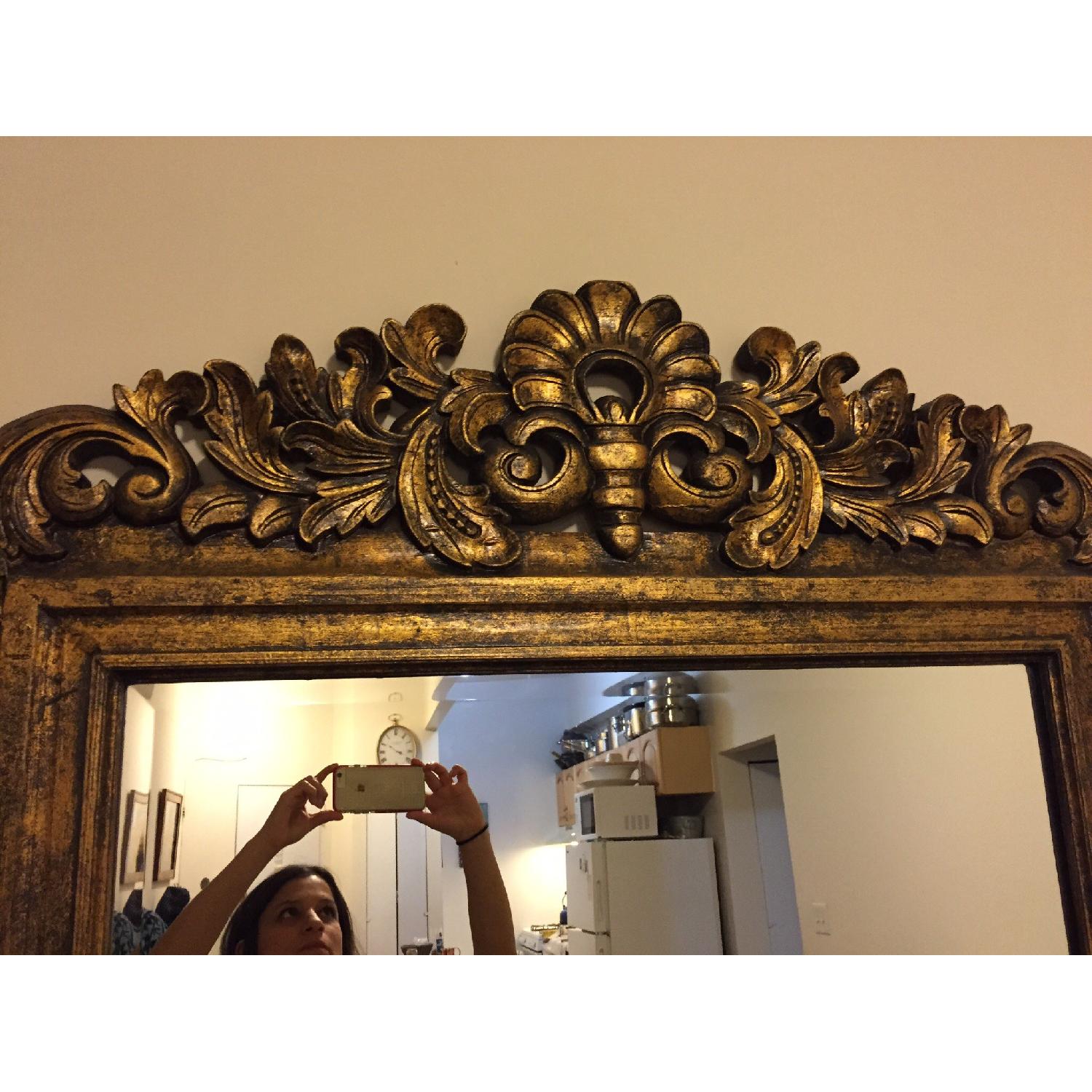 Arhaus Carved Floor Mirror - image-2