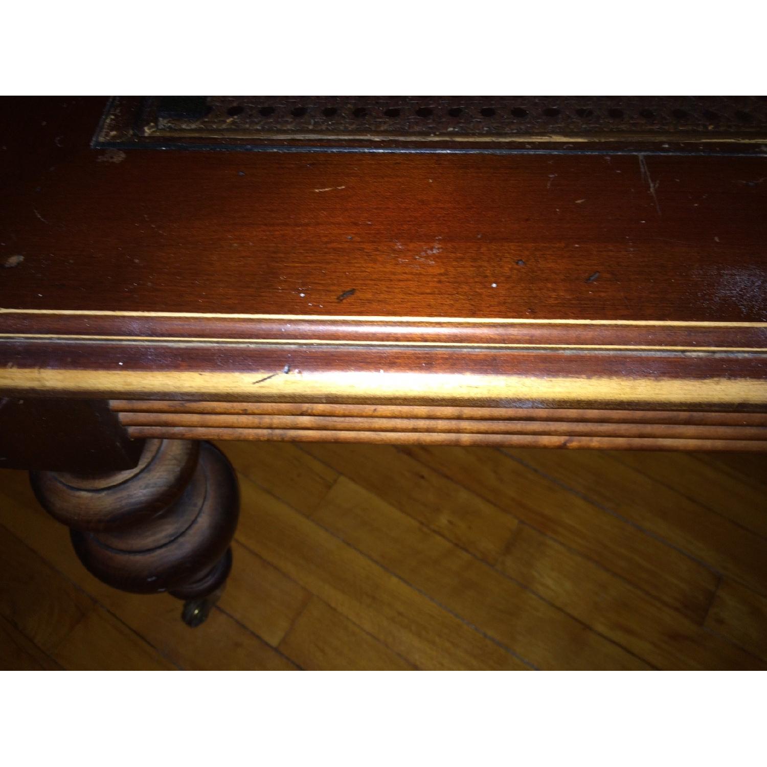 Ethan Allen  British Classics Collection Coffee Table with Glass Top - image-7