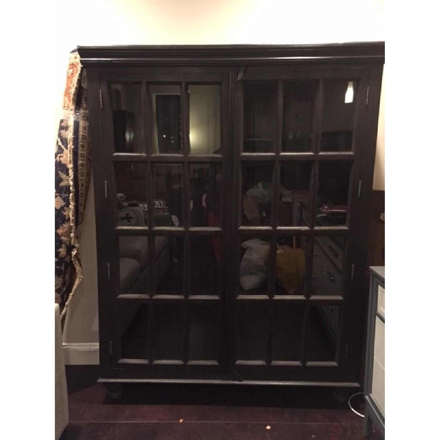 Crate & Barrel Faulkner Library Cabinet - image-1