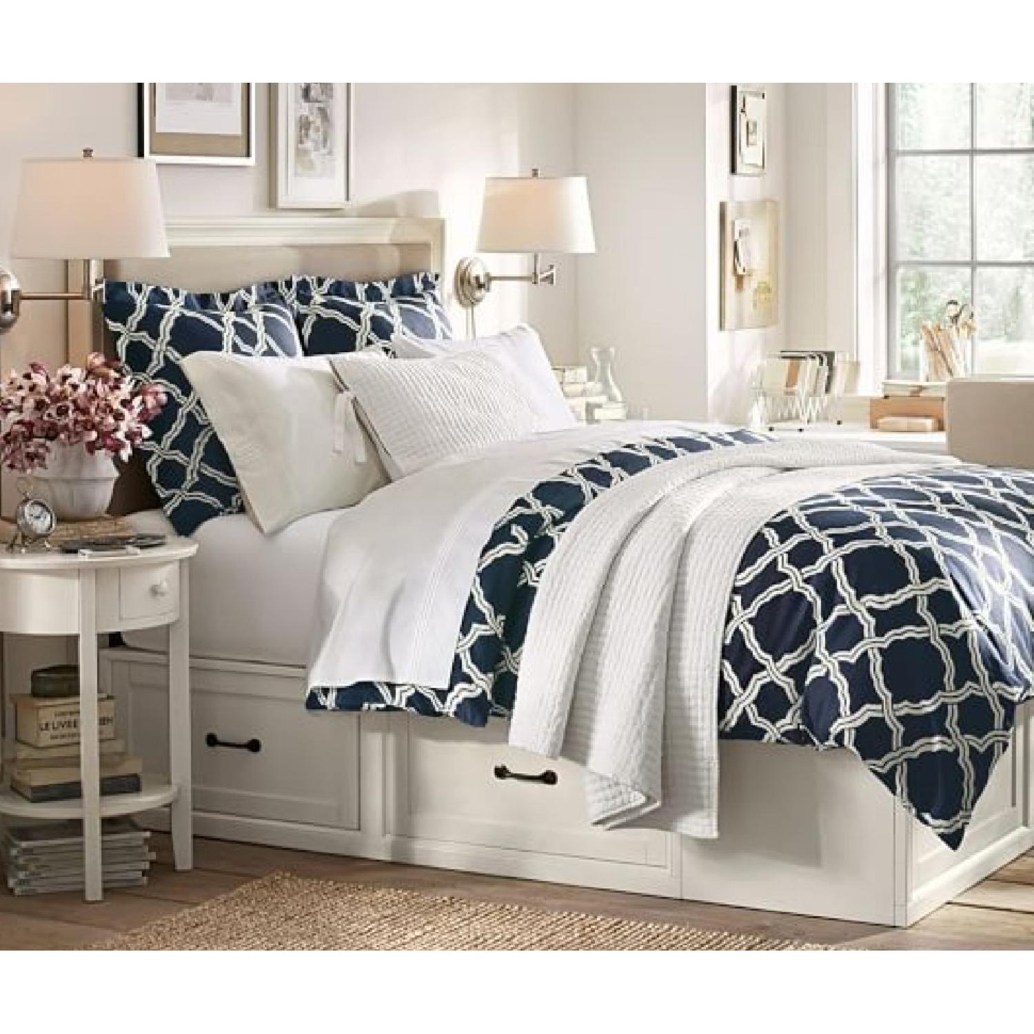 Pottery Barn Stratton Storage Platform Bed with Drawers - image-1