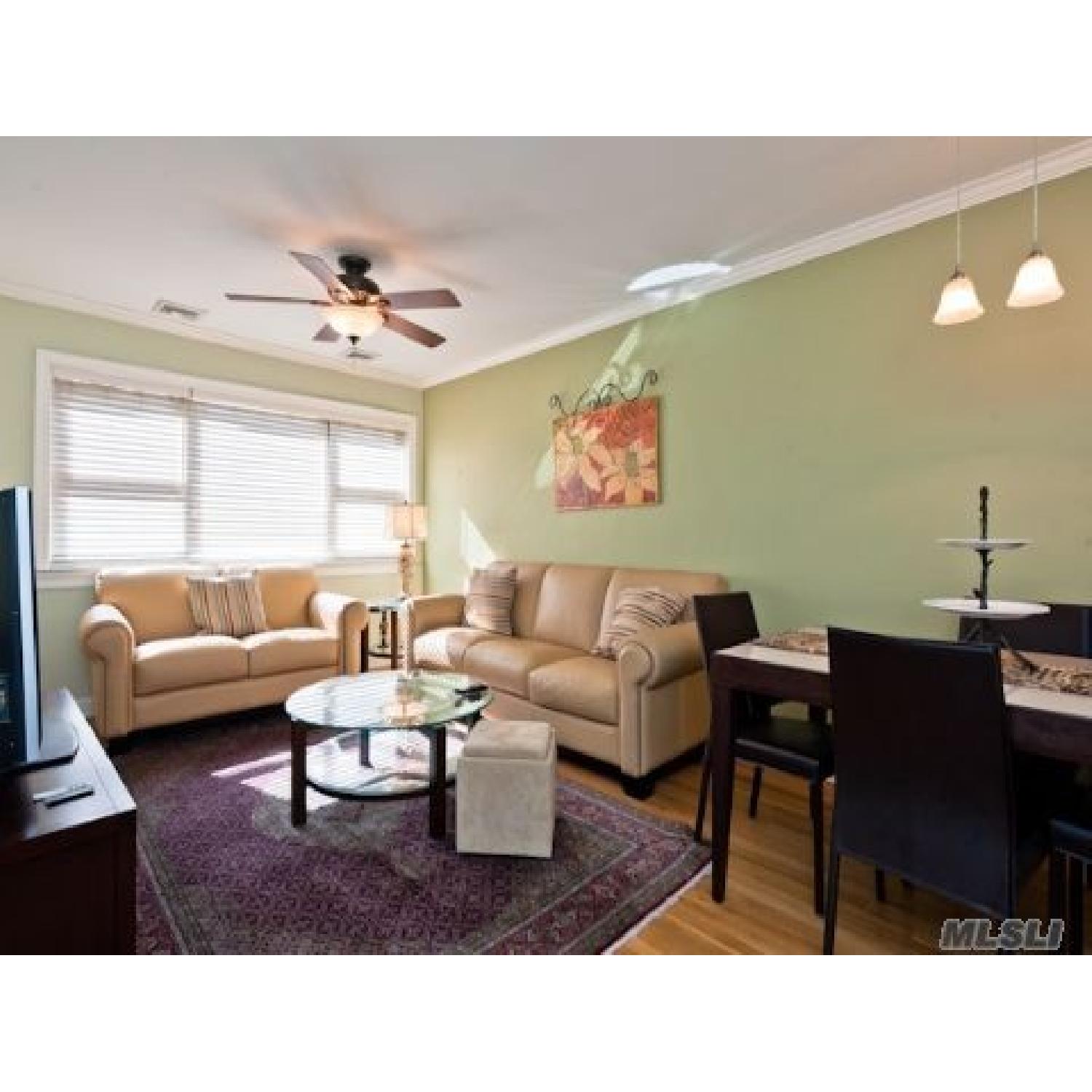 Macy's Leather Sofa - image-2