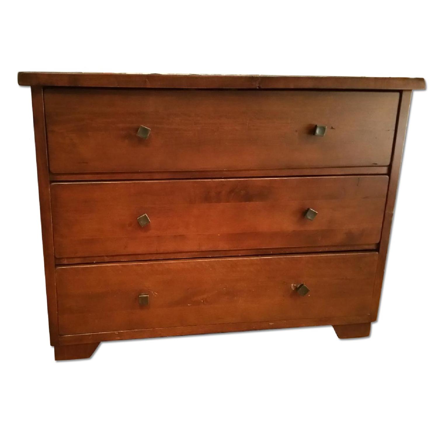 Pottery Barn Sumatra Wood Extra Wide Dresser AptDeco