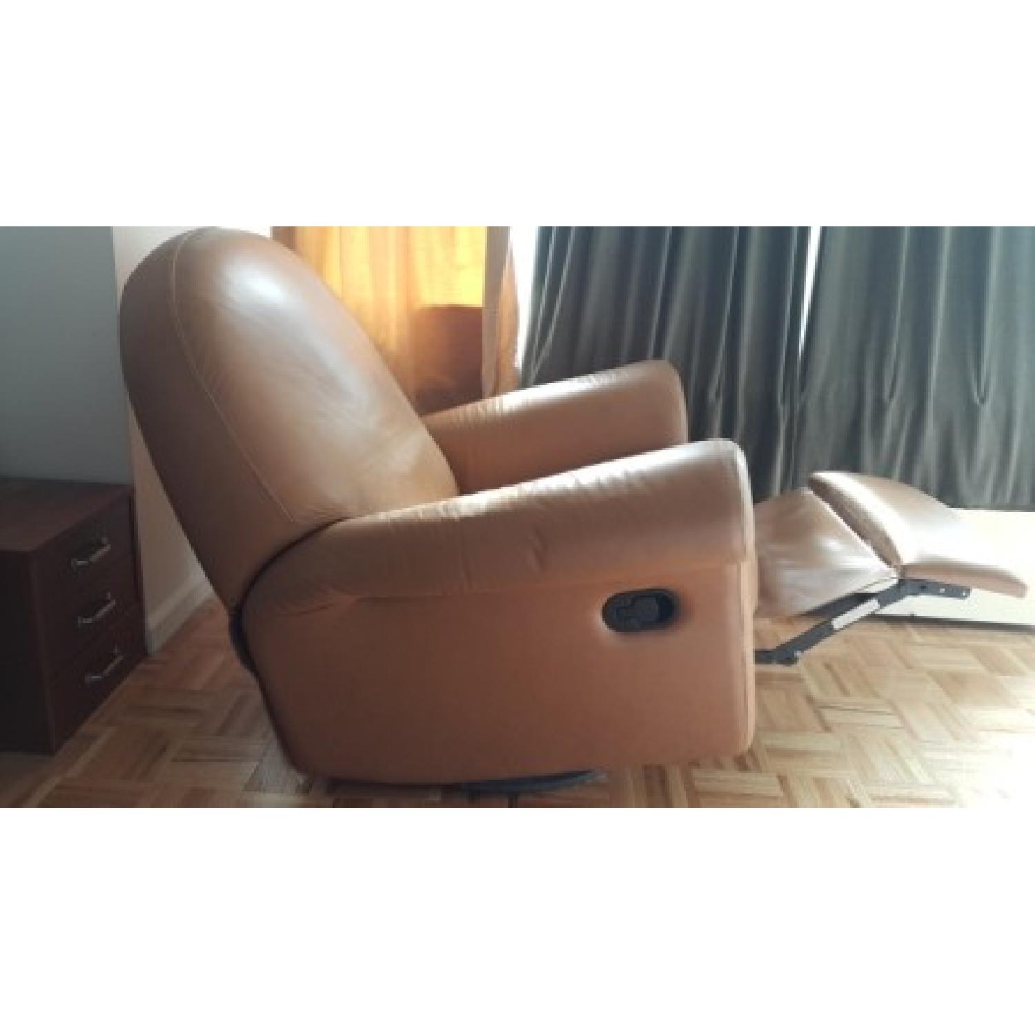 Natuzzi Italian Leather Recliner - image-2