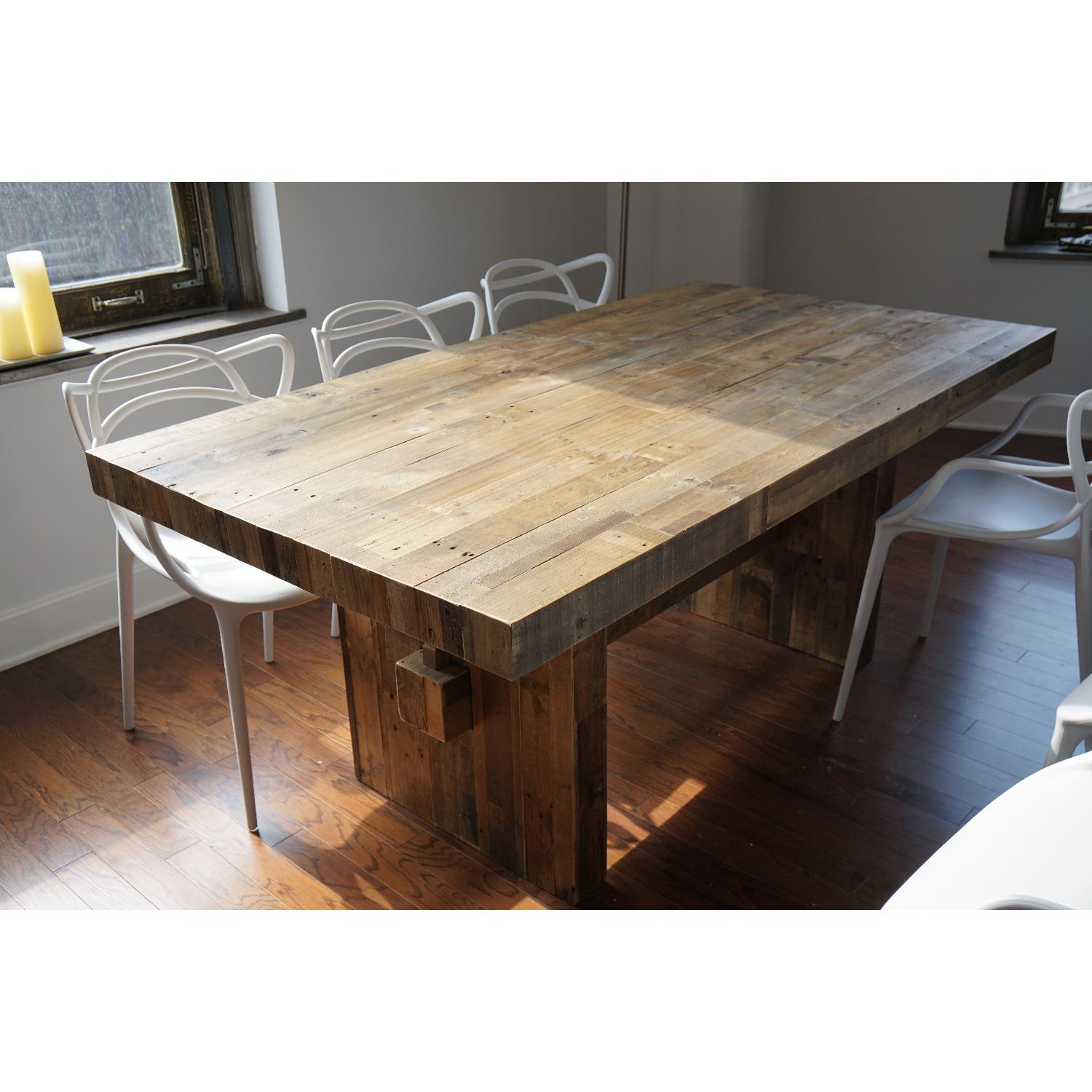 West Elm Emmerson Reclaimed Wood Dining Table - image-3